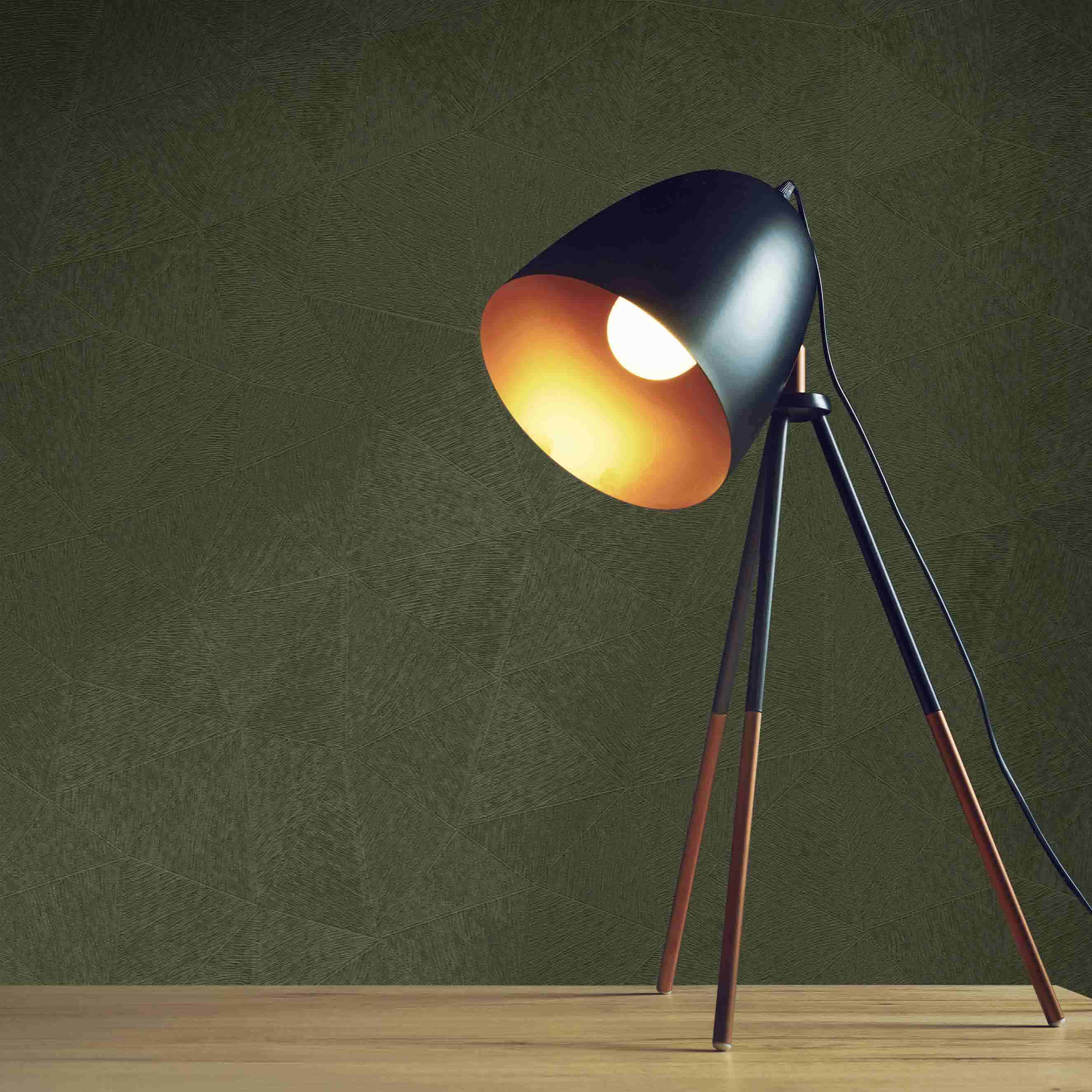 Tapete Noan Grafik M1-No.4376 Vlies Grün Grafisch Tadessi 10.05 x 0.53 m