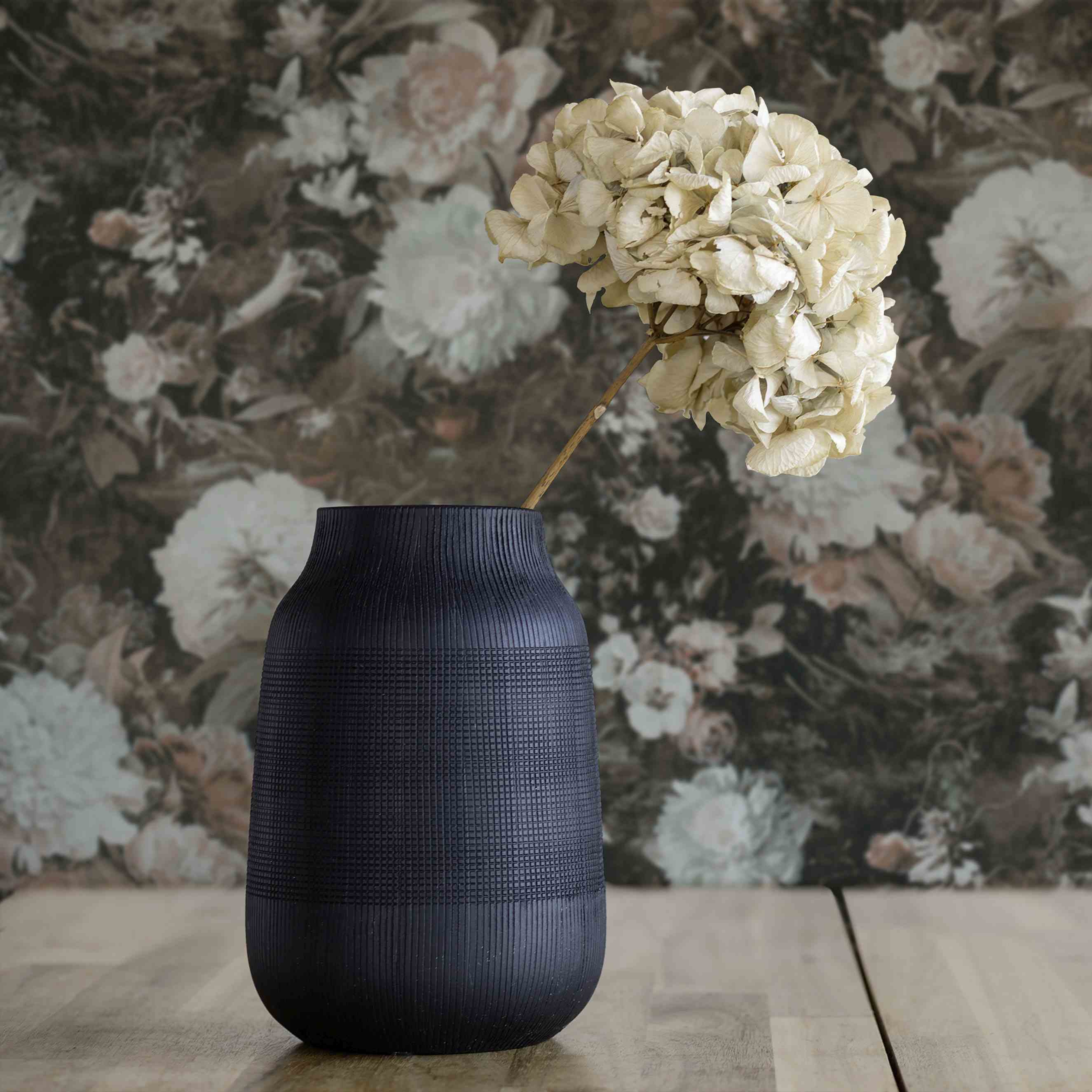 Tapete Carlos Blumen M1-No.4029 Vlies Braun Weiß Floral Tadessi 10.05 x 0.53 m