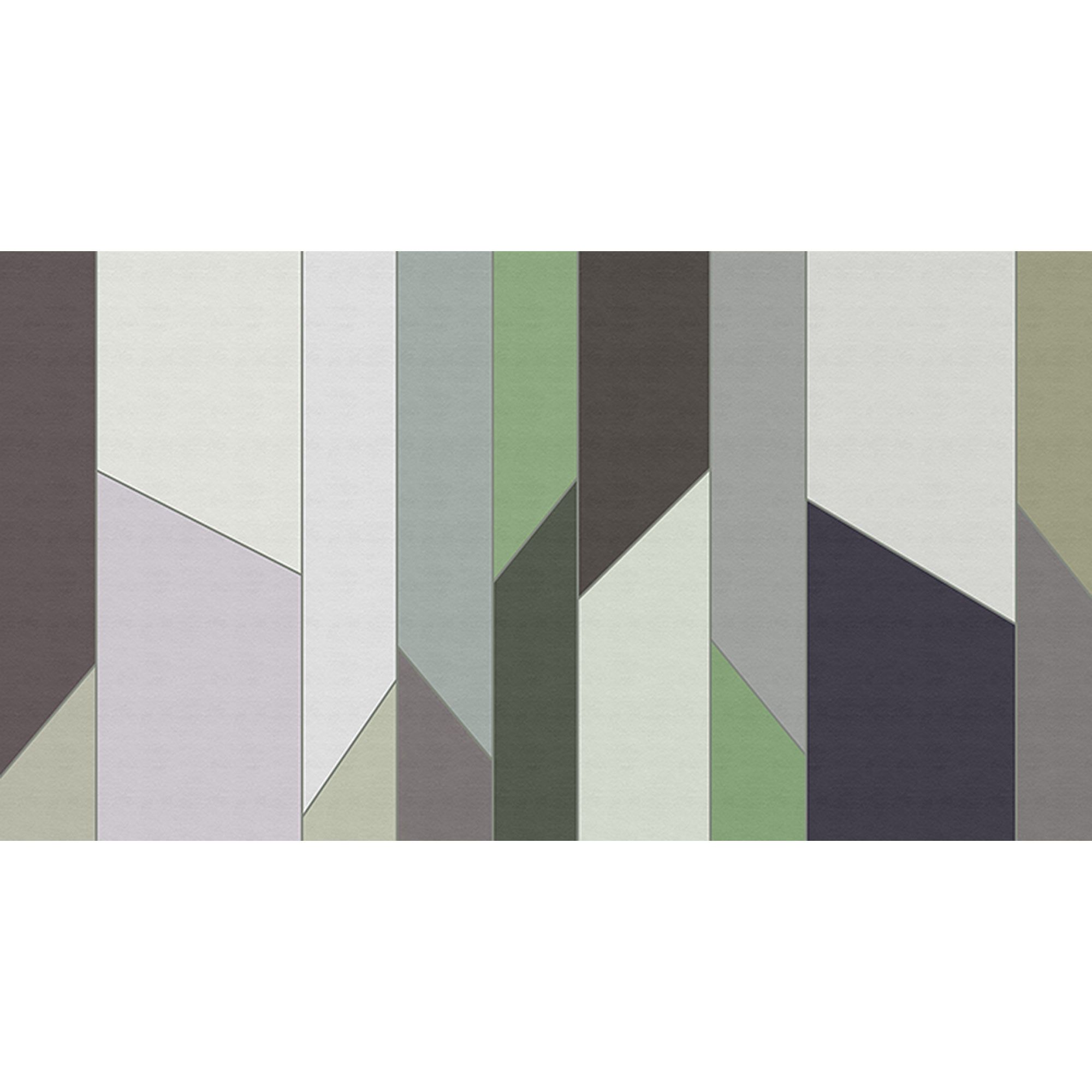 Tadessi Fototapete Abstrakt M1-No.60828 Digitaldruck Tapete Grün Grau - Grafisch