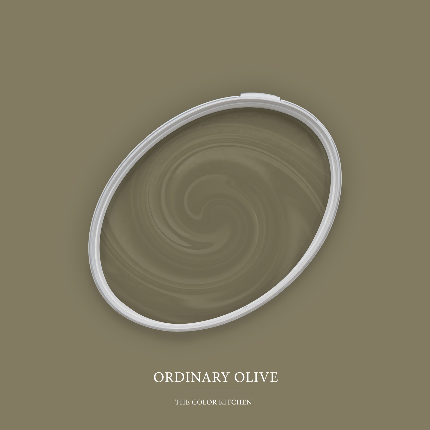 Wandfarbe Grün TCK4013 | Ordinary Olive | Matte Innendispersion | Hohe Deckkraft
