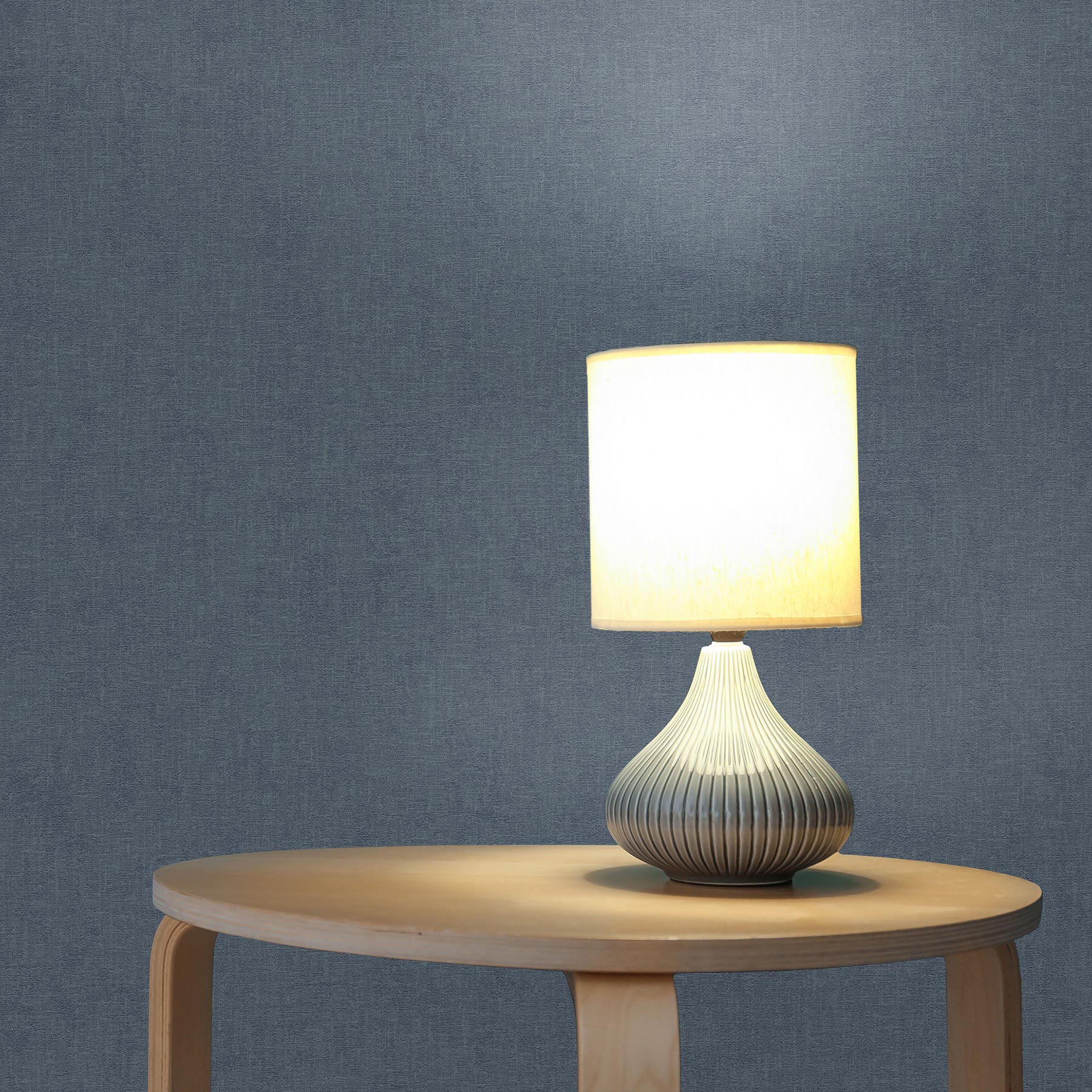 Tapete Uni M1-No.3066 | Vliestapete | Blau | Tapete Einfarbig | Unitapete