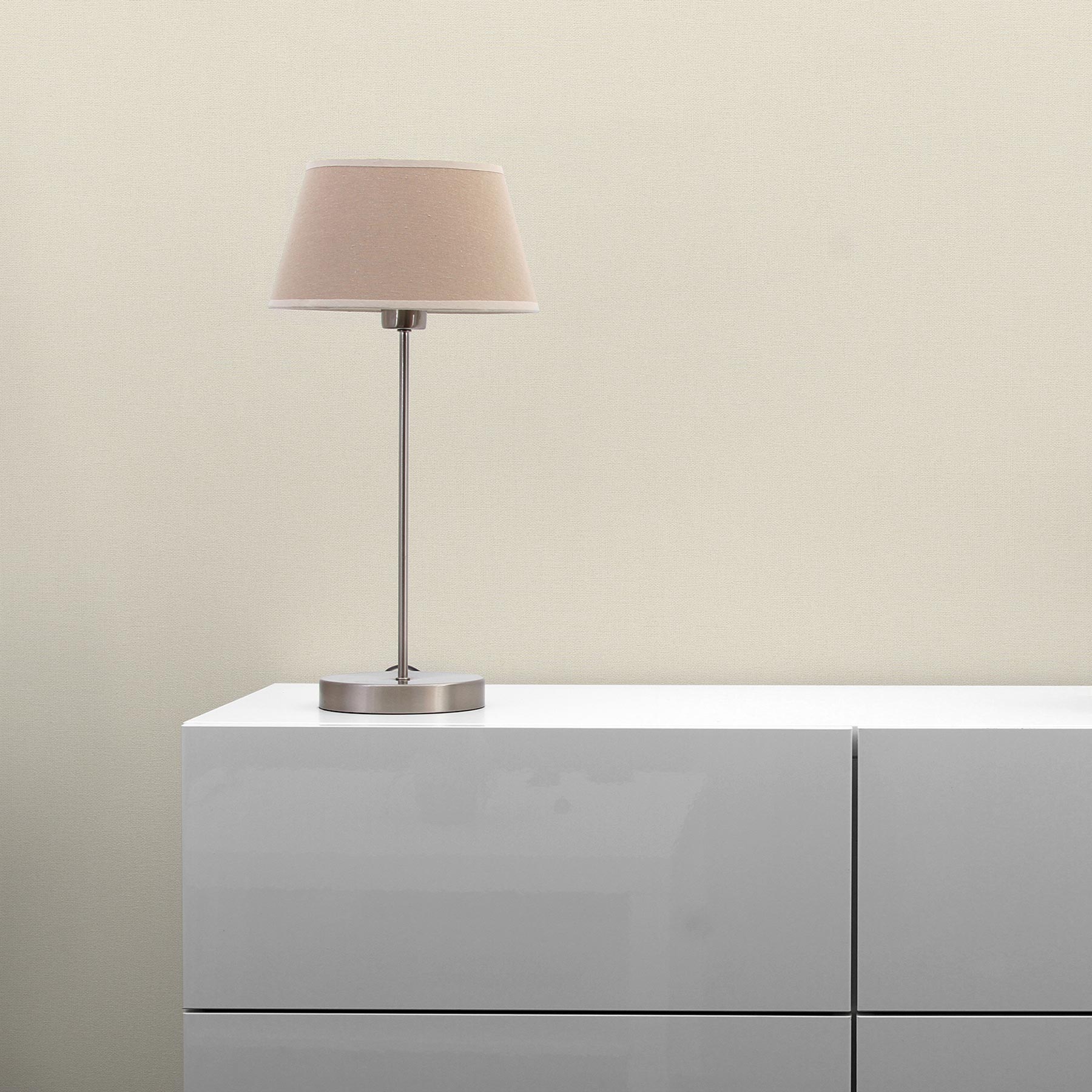 Tapete Uni M1-No.3543 | Vliestapete | Beige | Tapete Einfarbig | Unitapete