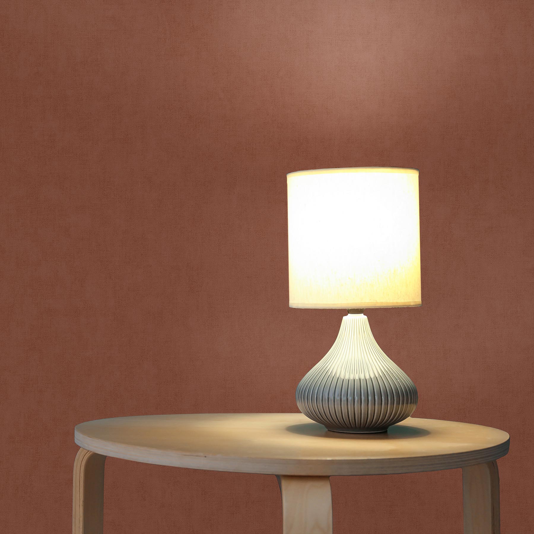 Tapete Uni M1-No.3144 | Vliestapete | Orange | Tapete Einfarbig | Unitapete