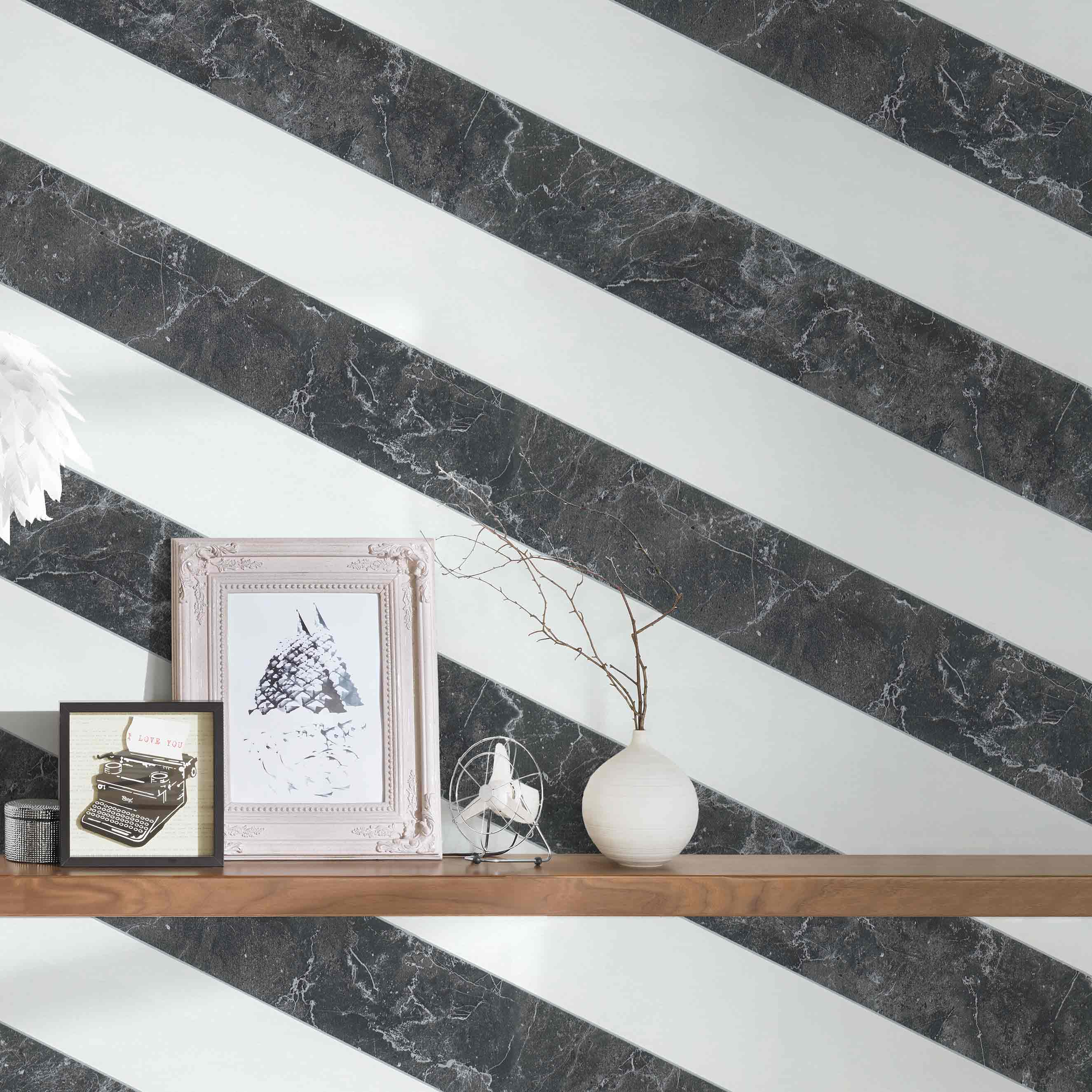 Designer Michalsky 4 Change is good | No. 10048 | Vliestapete | 0.53 m x 10.05 m | Schwarz