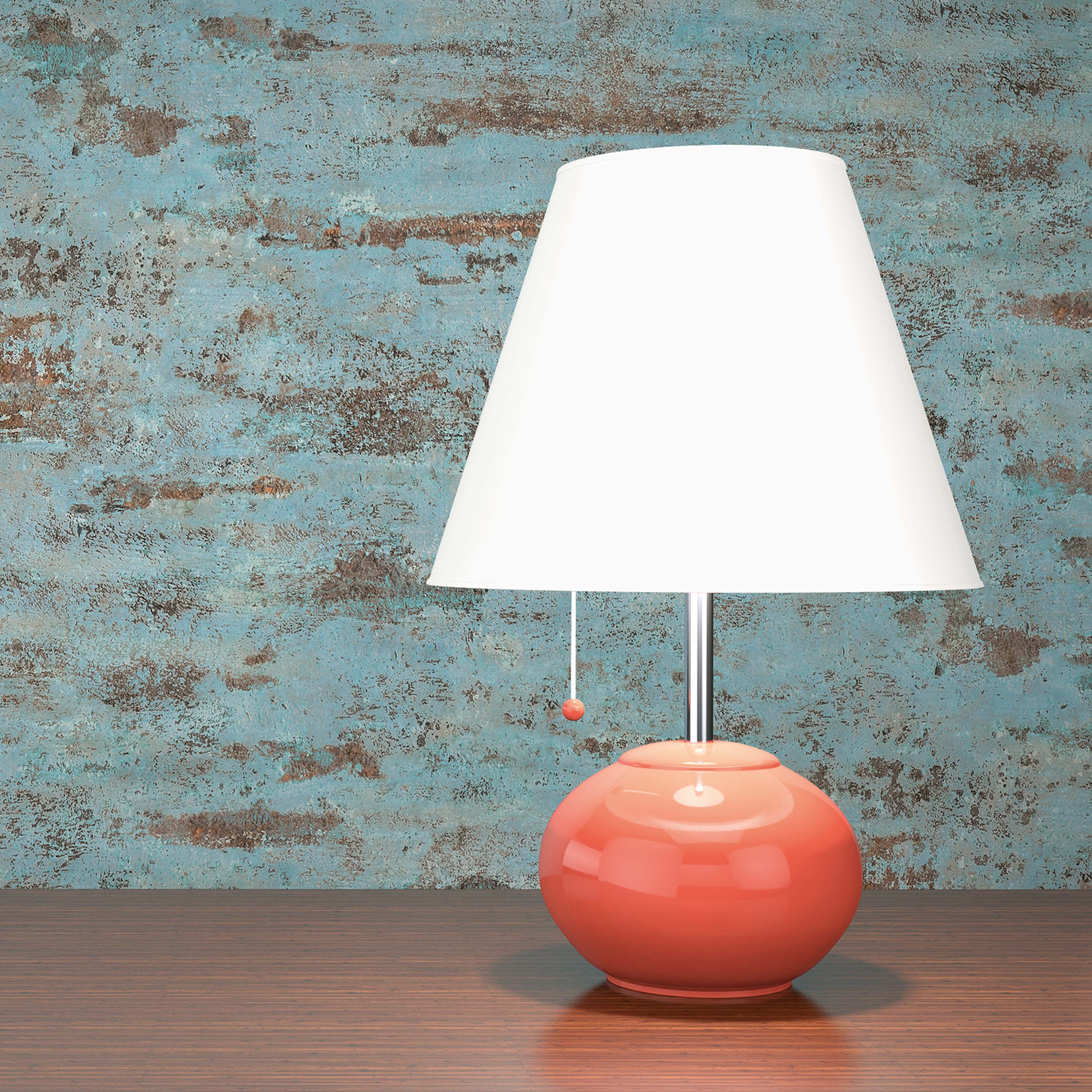 Tapete Urban M1-No.401 | Vliestapete | Blau | Braun | Unitapete | Vintage