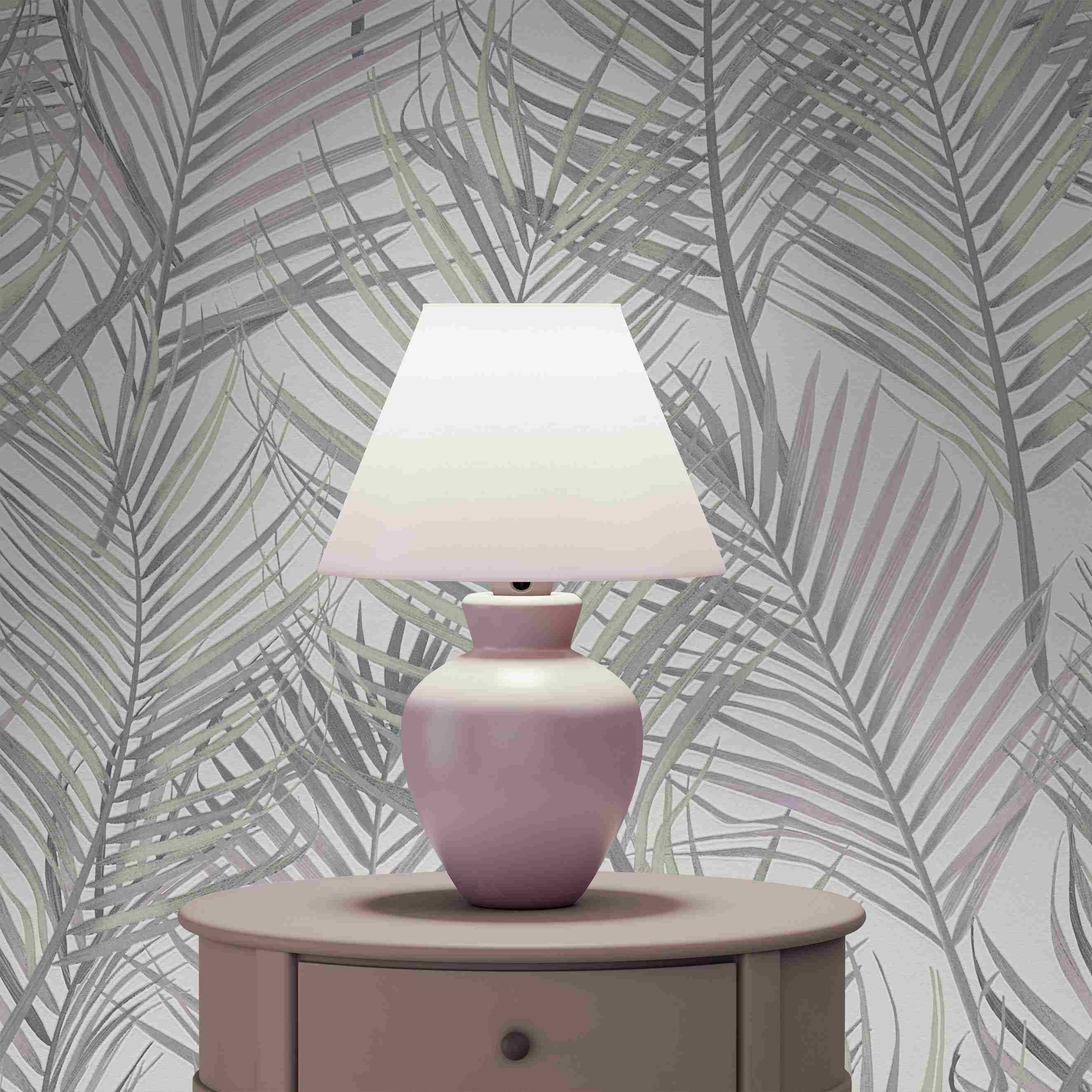 Tapete Florentin Blumen M1-No.4213 Vlies Grau Grün Floral Tadessi 10.05 x 0.53 m