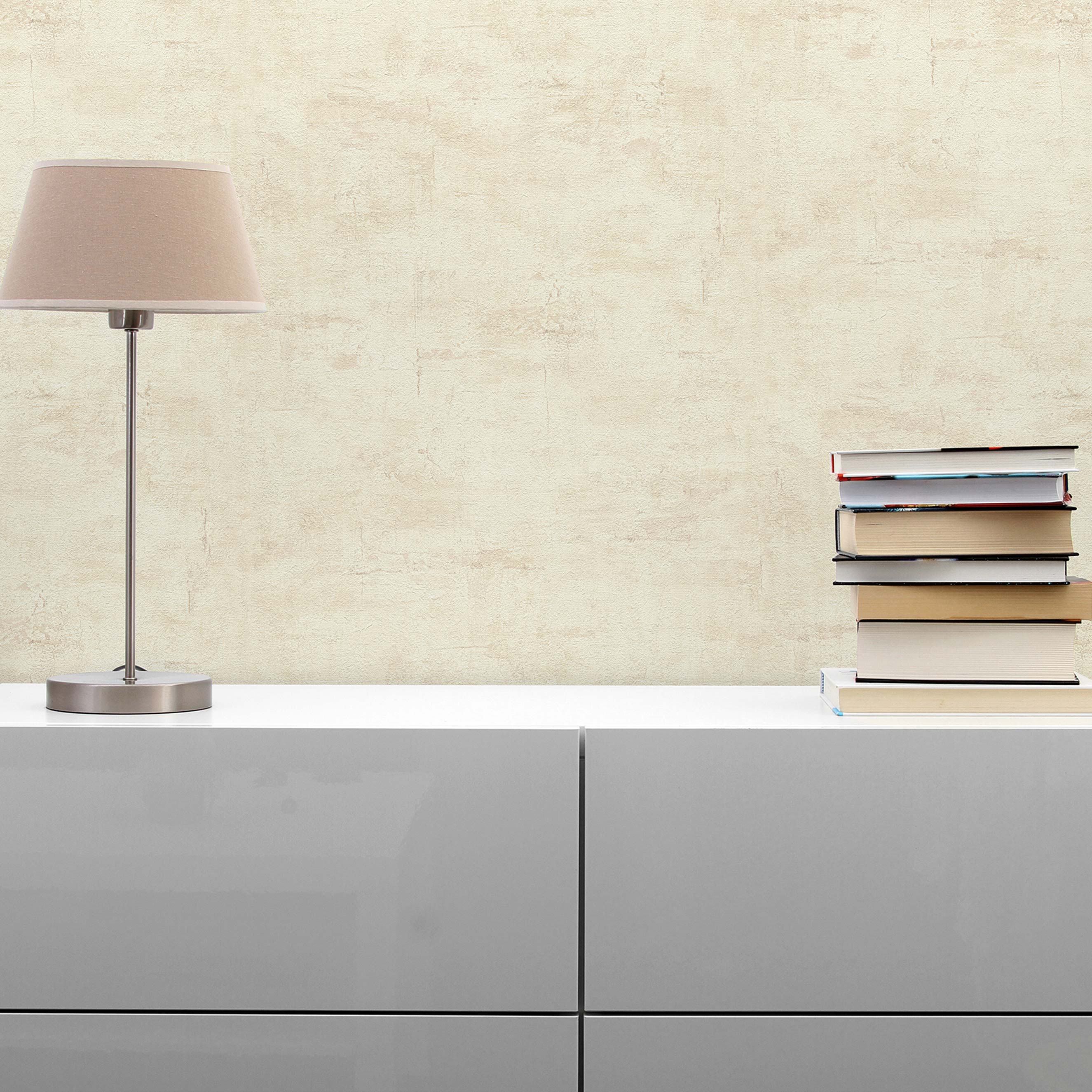Tapete Uni M1-No.1413 | Vliestapete | Beige | Braun | Unitapete | Einfarbig
