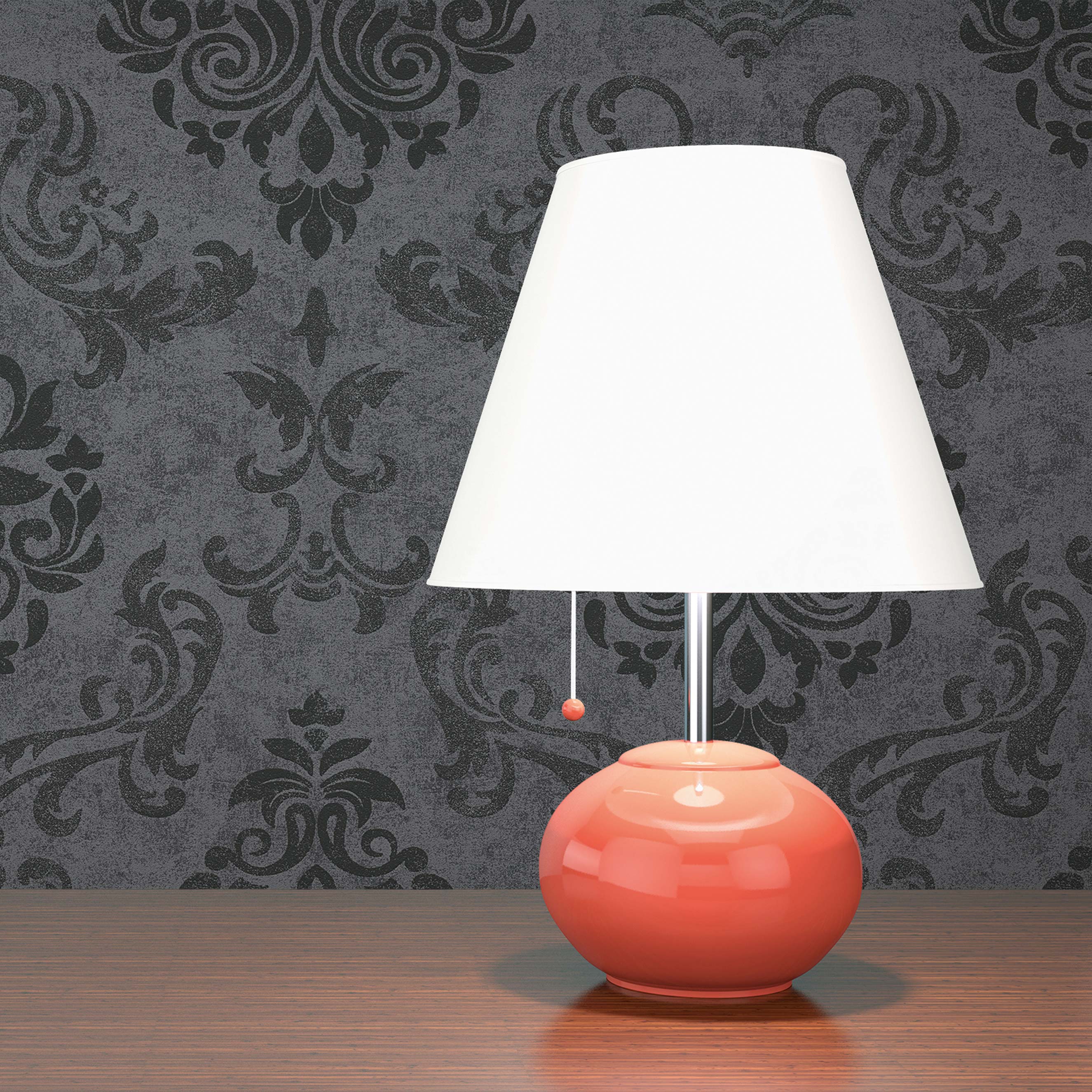 Tapete Barock Samuel M1-No.901 | Vliestapete | Schwarz | Silber | Barocktapete mit Ornamenten