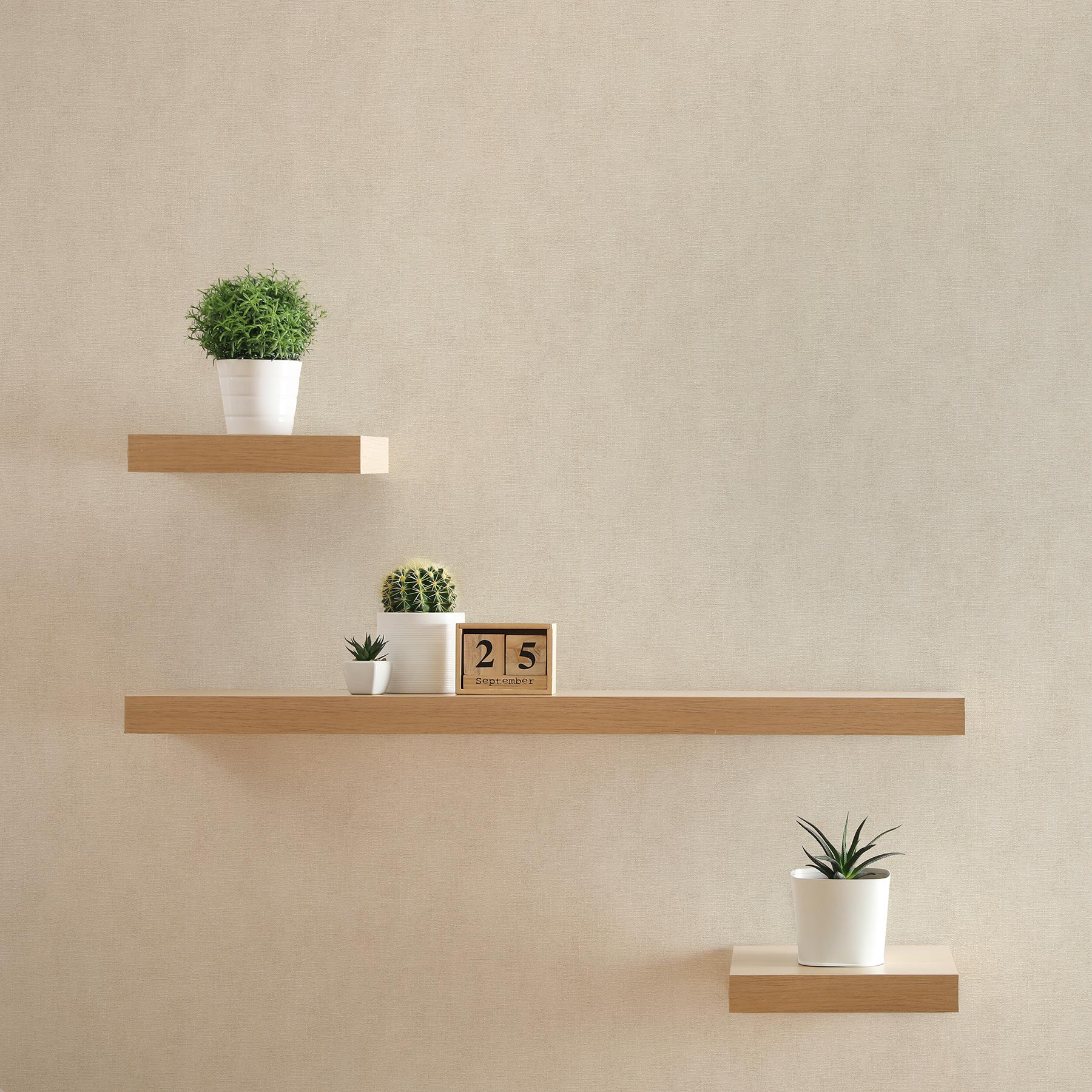 Tapete Uni M1-No.1122 | Vliestapete | Beige | Unitapete | Einfarbig