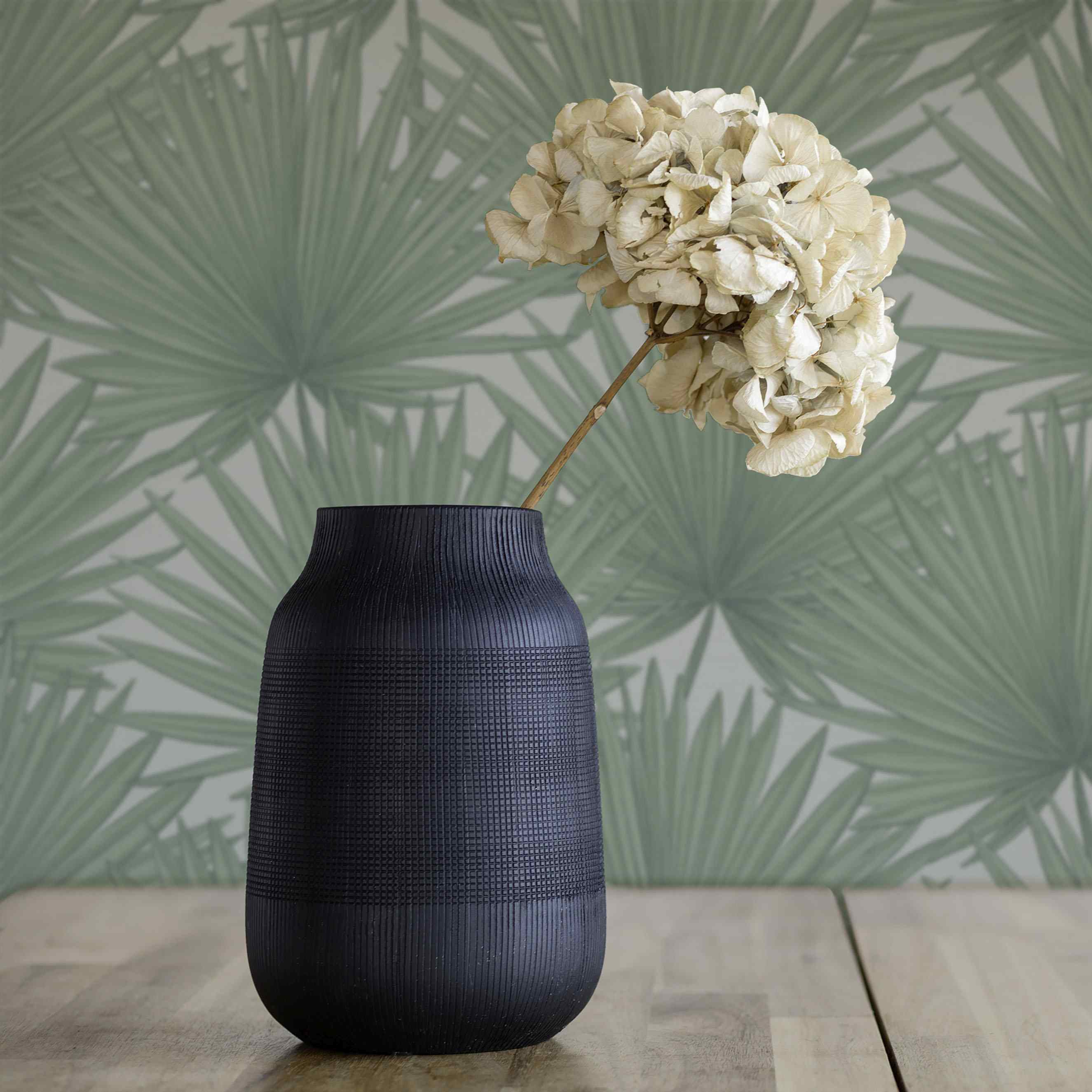 Tapete Salvatore Botanical Dschungel M1-No.4235 | Vlies | Grün | Weiß |  Tadessi | 10.05 x 0.53 m