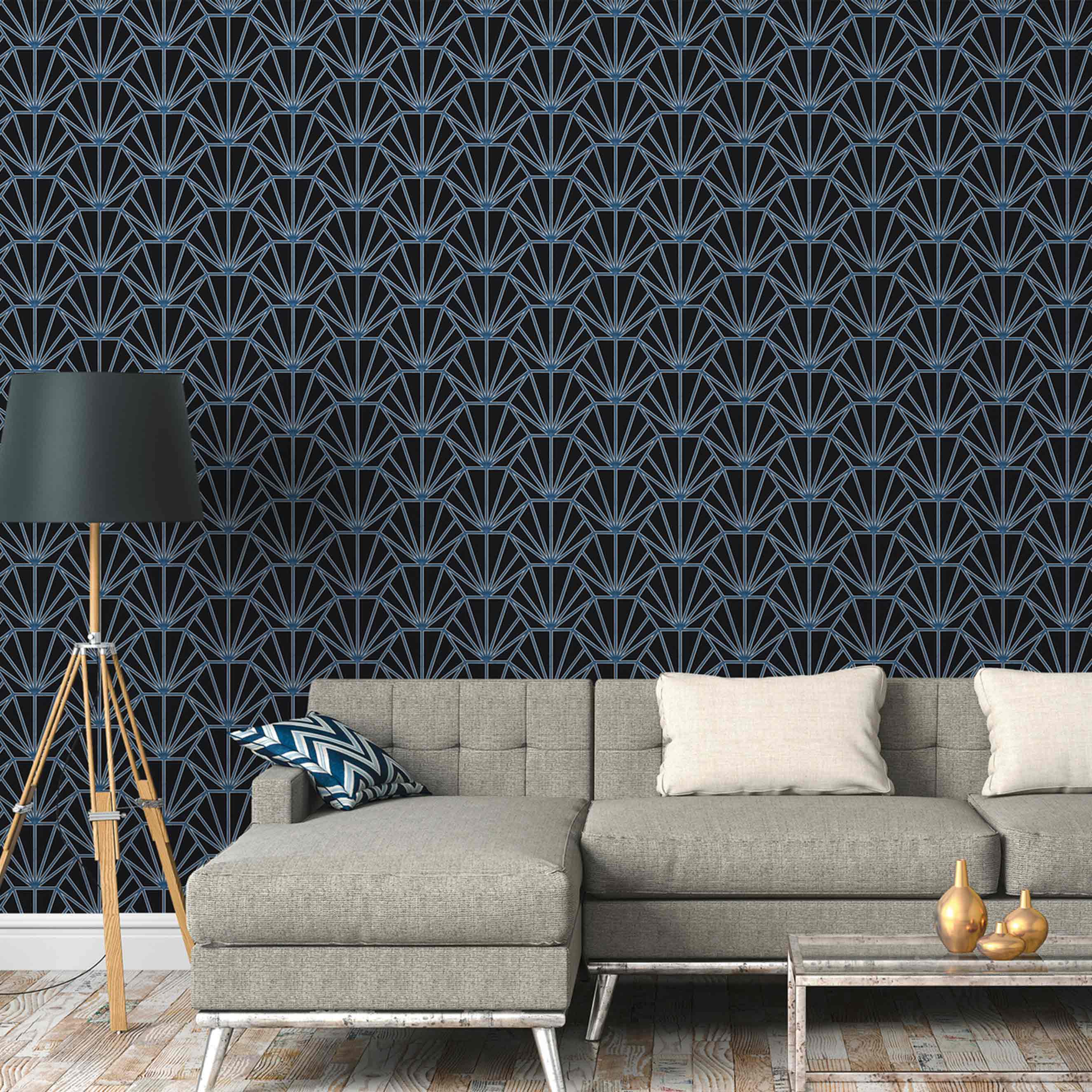 Designer Daniel Hechter 6 | No. 10092 | Vliestapete 3D Optik | 0.53 m x 10.05 m | Schwarz
