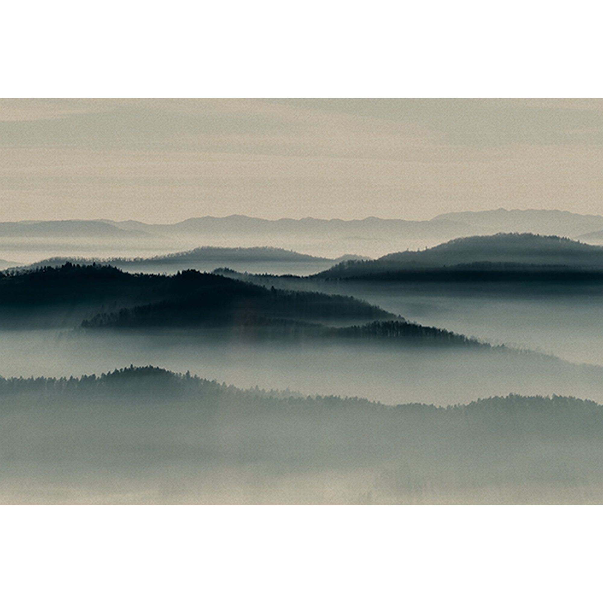 Fototapete Landschaft M1-No.60845 | Digitaldruck | Blau | Beige | Berge