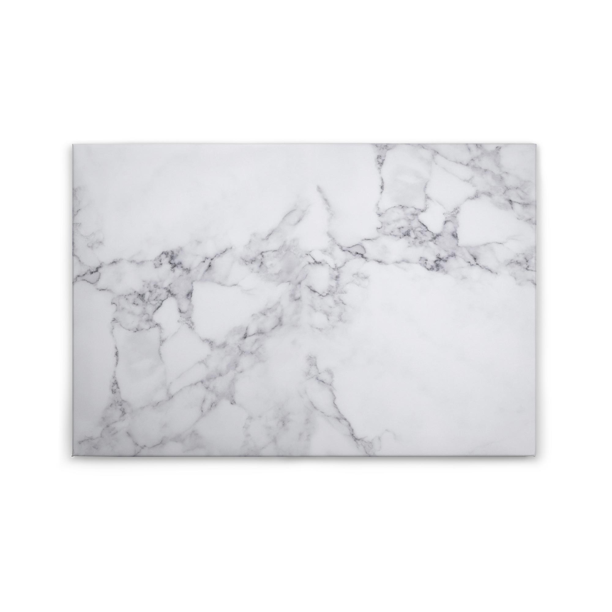 Leinwandbild Design Stil M1-No.50026 | Wandbild 60 x 90 cm | Marmor Weiß Grau Modern Keilrahmen