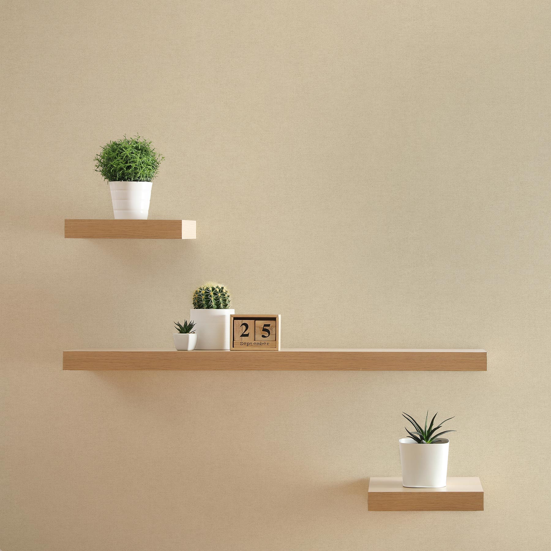 Tapete Uni M1-No.1003 | Vliestapete | Beige | Unitapete | Einfarbig