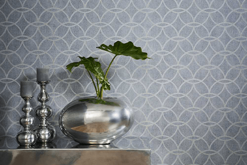 Moderne Luxus Tapete in Grau