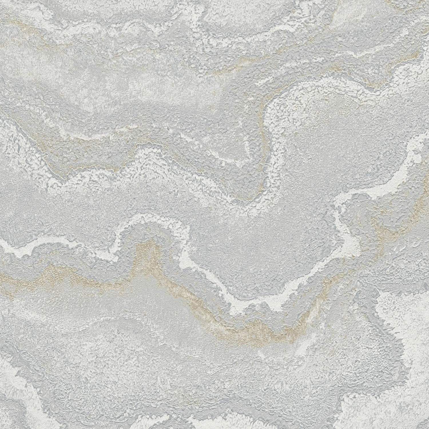 Tapete Giacomo Marmor M1-No.11190 Vlies Grau Silber Tadessi 10.05 m x 0.53 m