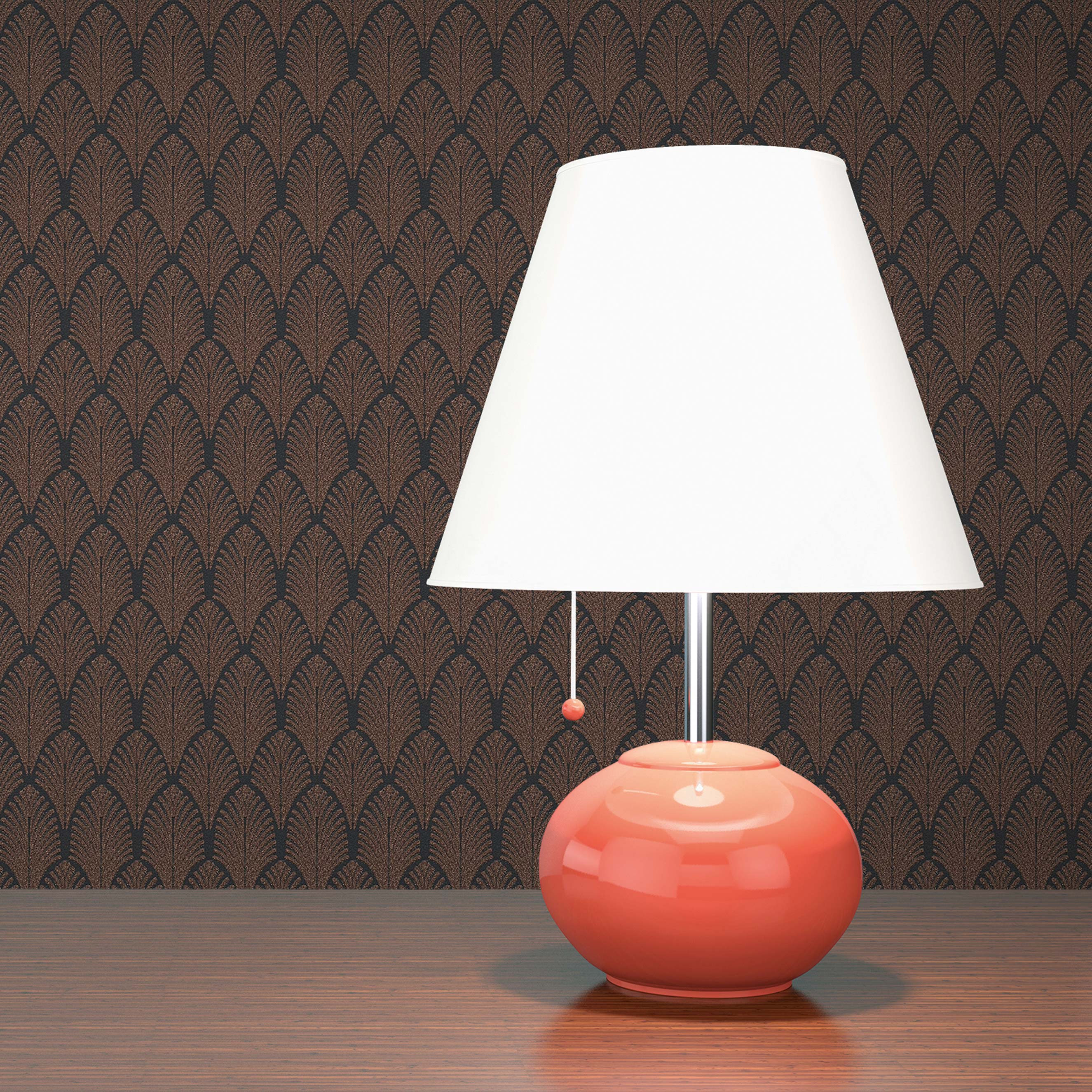 Tapete Grafik Roberto M1-No.459 | Vliestapete | Kupfer | Schwarz | Designtapete