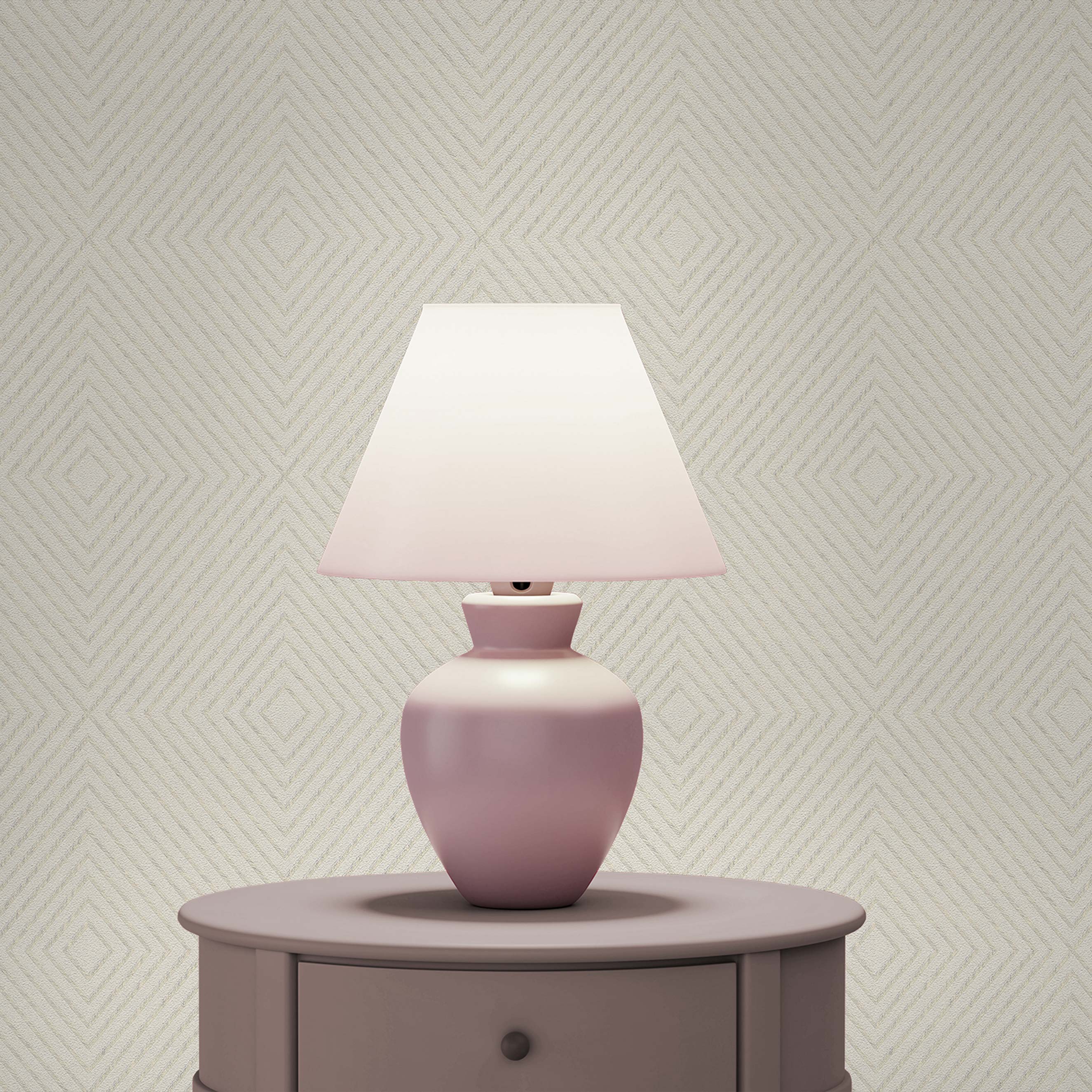 Tapete Grafik Noan M1-No.1585 | Vliestapete | Creme | Metallic | Geometrisch | Modern