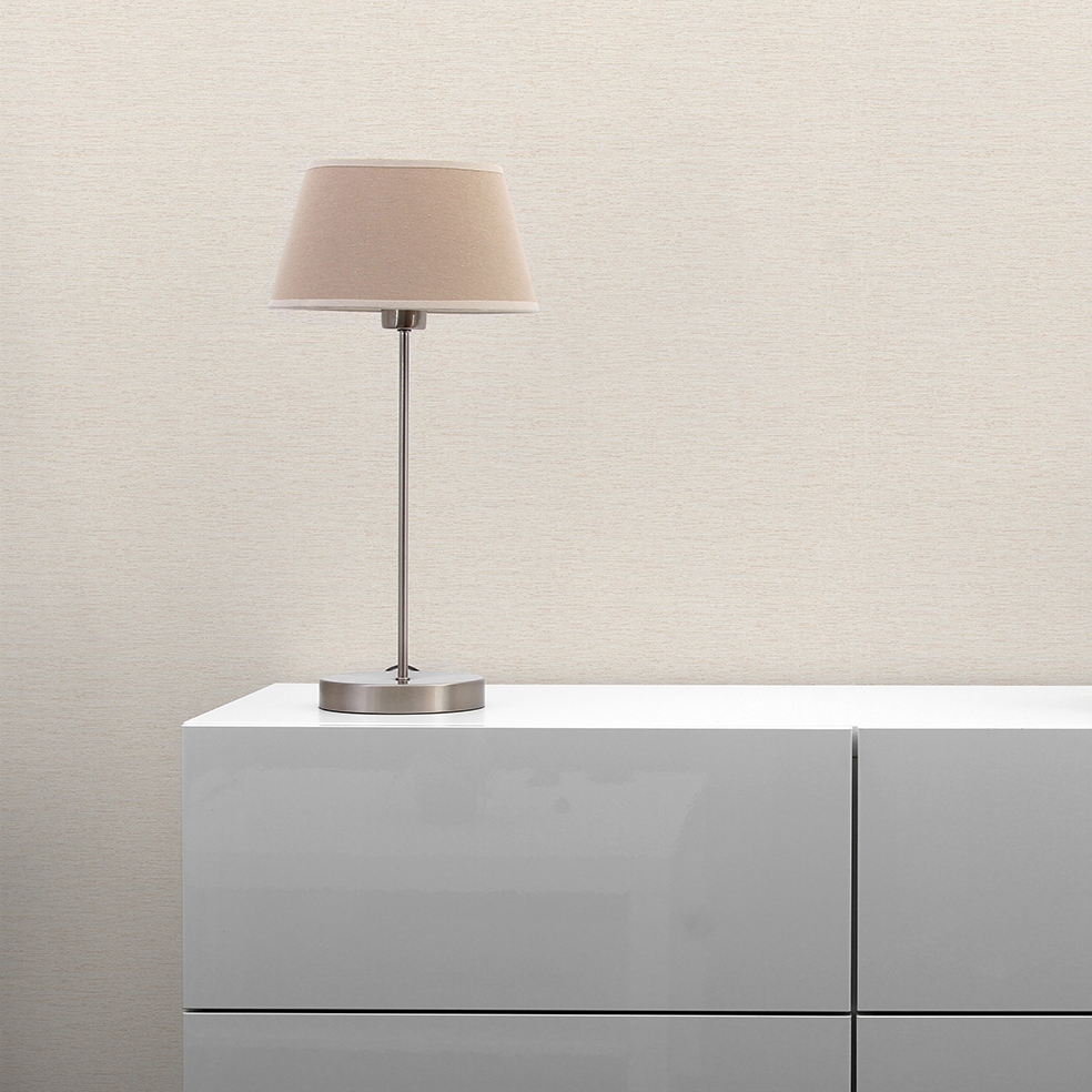 Tapete Uni Einfarbig M1-No.10971 Vlies Creme Weiß Tadessi 10.05 m x 0.53 m