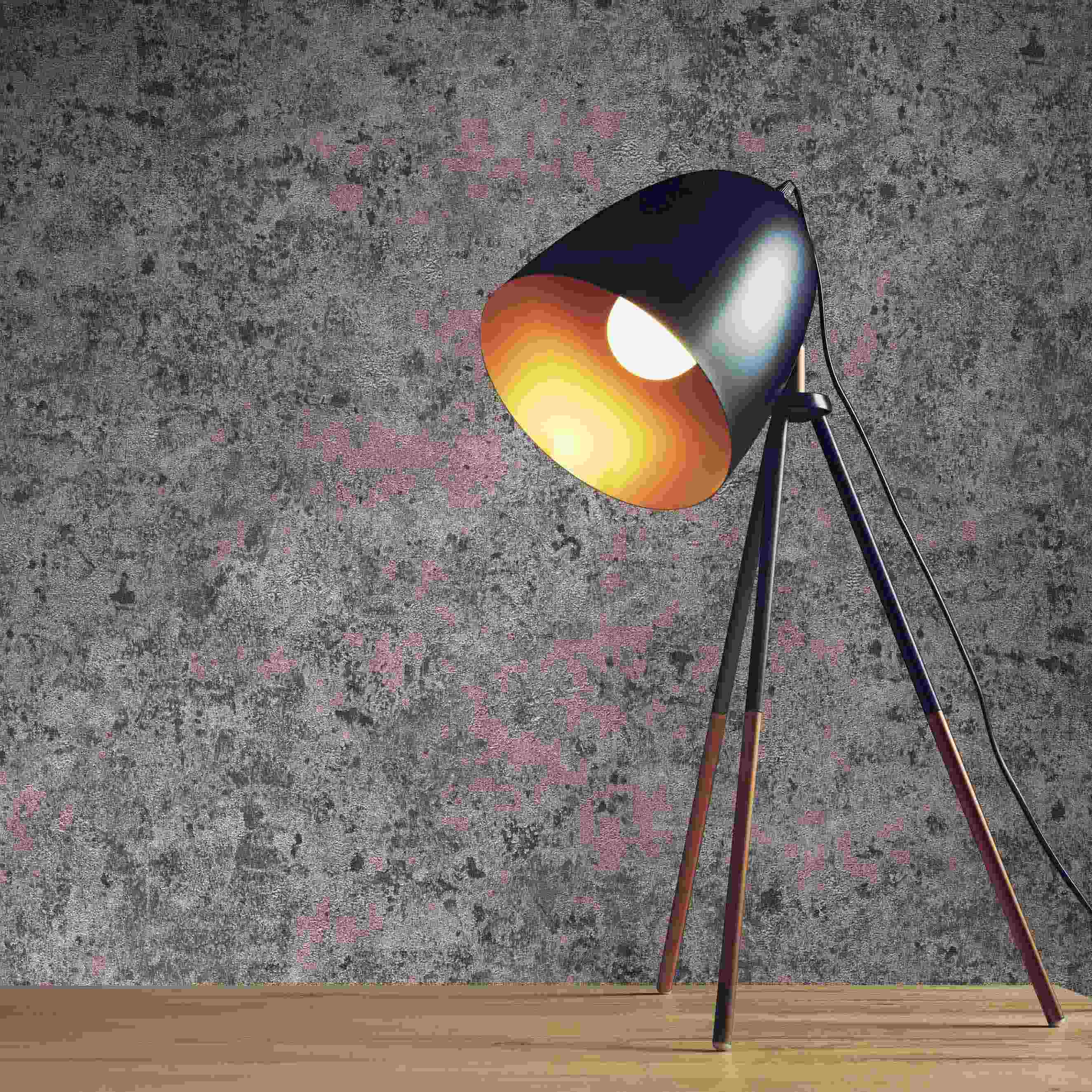 Tapete Urban Industrial Loft M1-No.4339 | Vlies | Bronze | Schwarz | Tadessi | 10.05 x 0.53 m