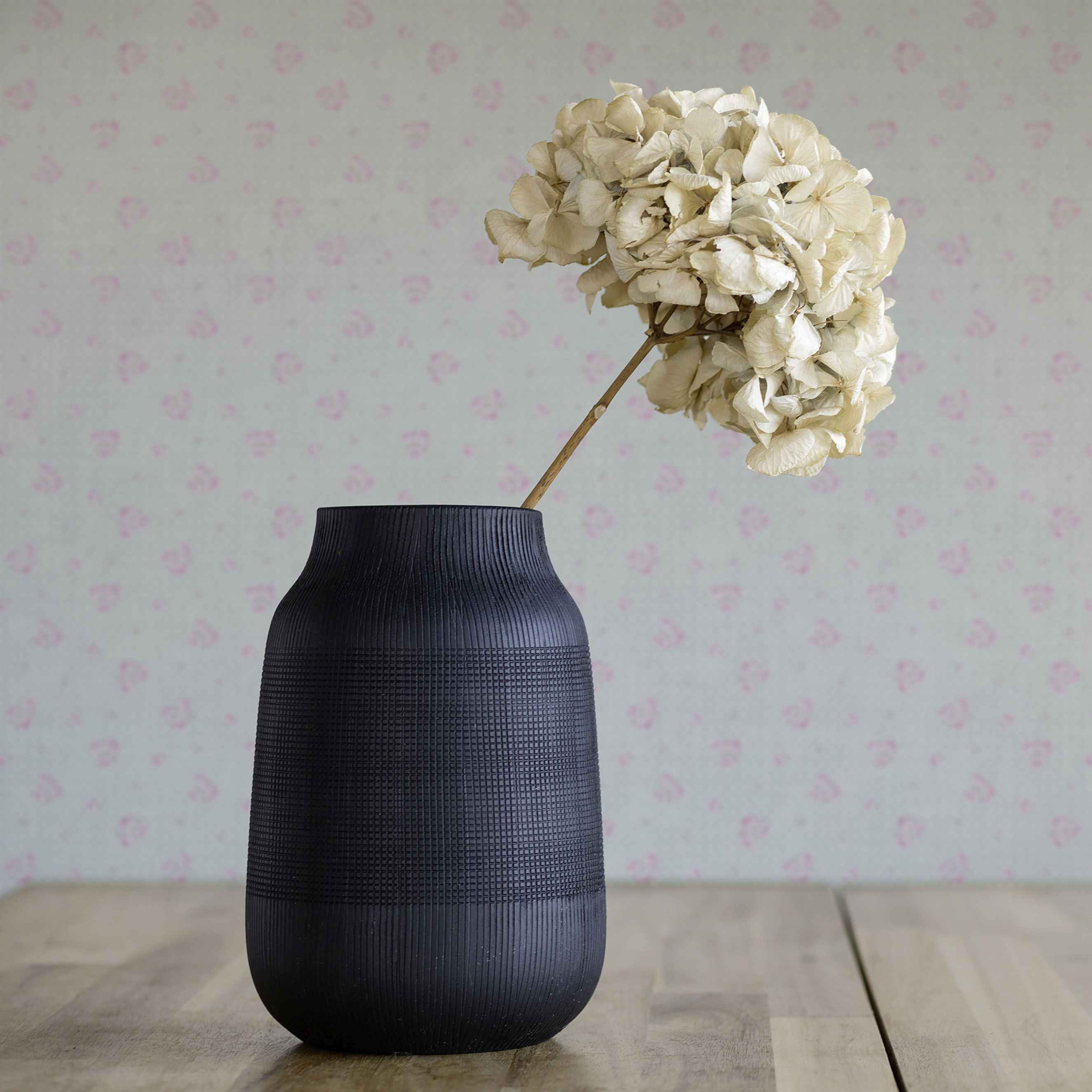 Tapete Pino Blumen M1-No.4275 Vlies Grau Rosa Blümchen Tadessi 10.05 x 0.53 m