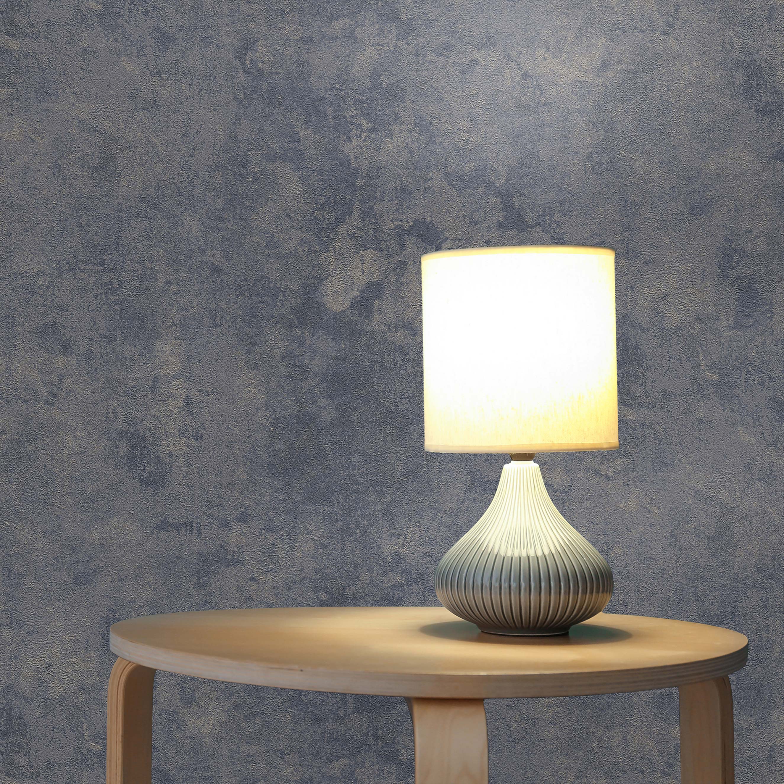 Tapete Uni M1-No.1075 | Vliestapete | Blau | Unitapete | Einfarbig