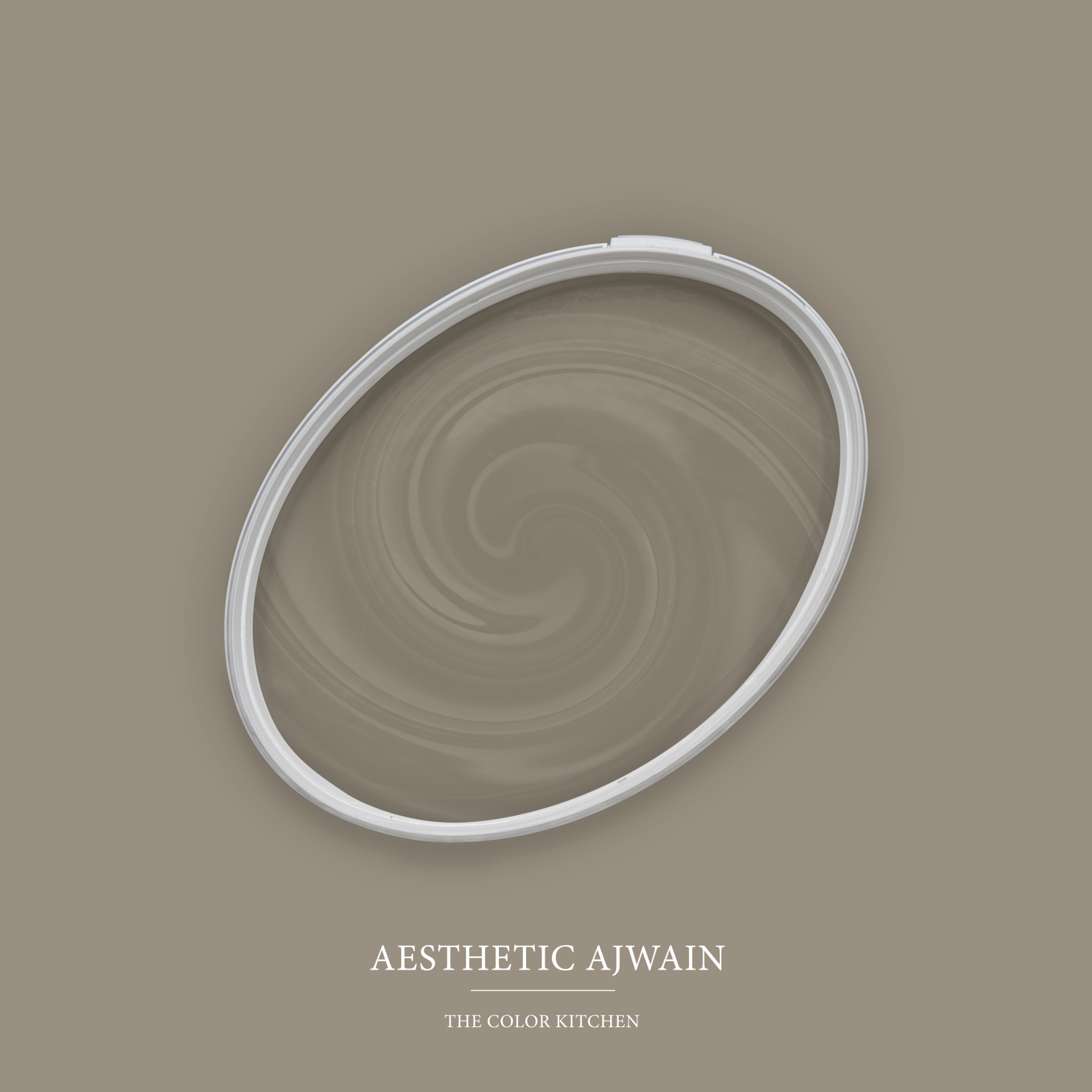 Wandfarbe Taupe TCK1020 | Aesthetic Ajwain | Matte Innendispersion | Hohe Deckkraft