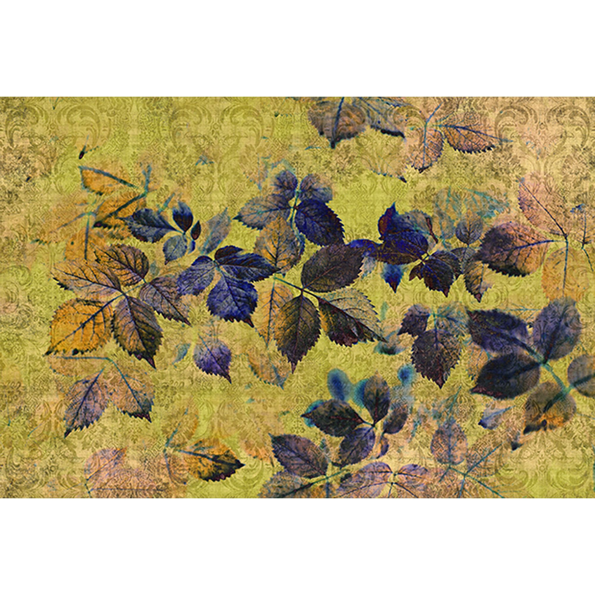 Tadessi Fototapete Natur M1-No.60850 Digitaldruck Tapete Gelb Blau - Floral