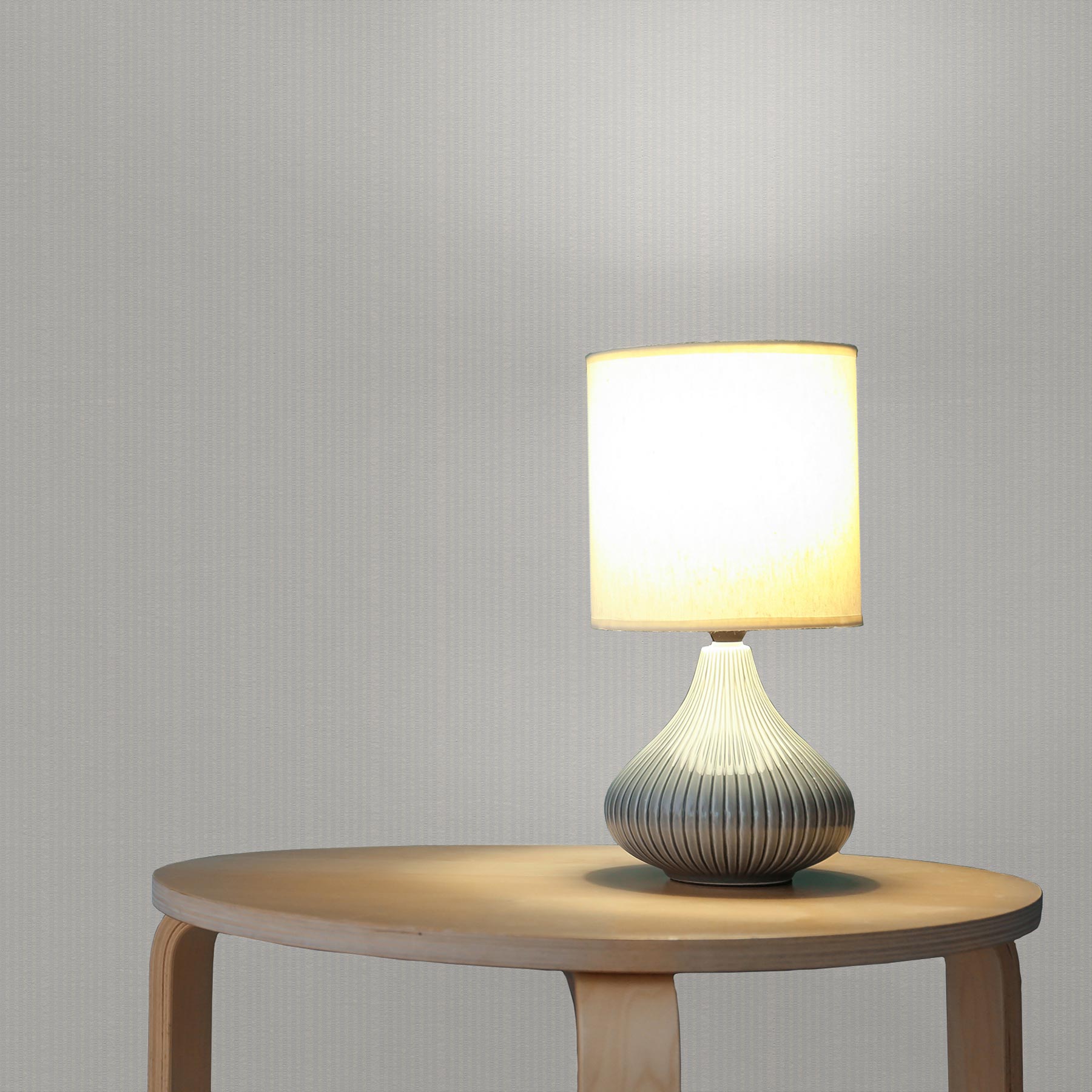 Tapete Streifen Darian M1-No.3604 | Vliestapete | Überstreichbar | Weiß | Streifentapete