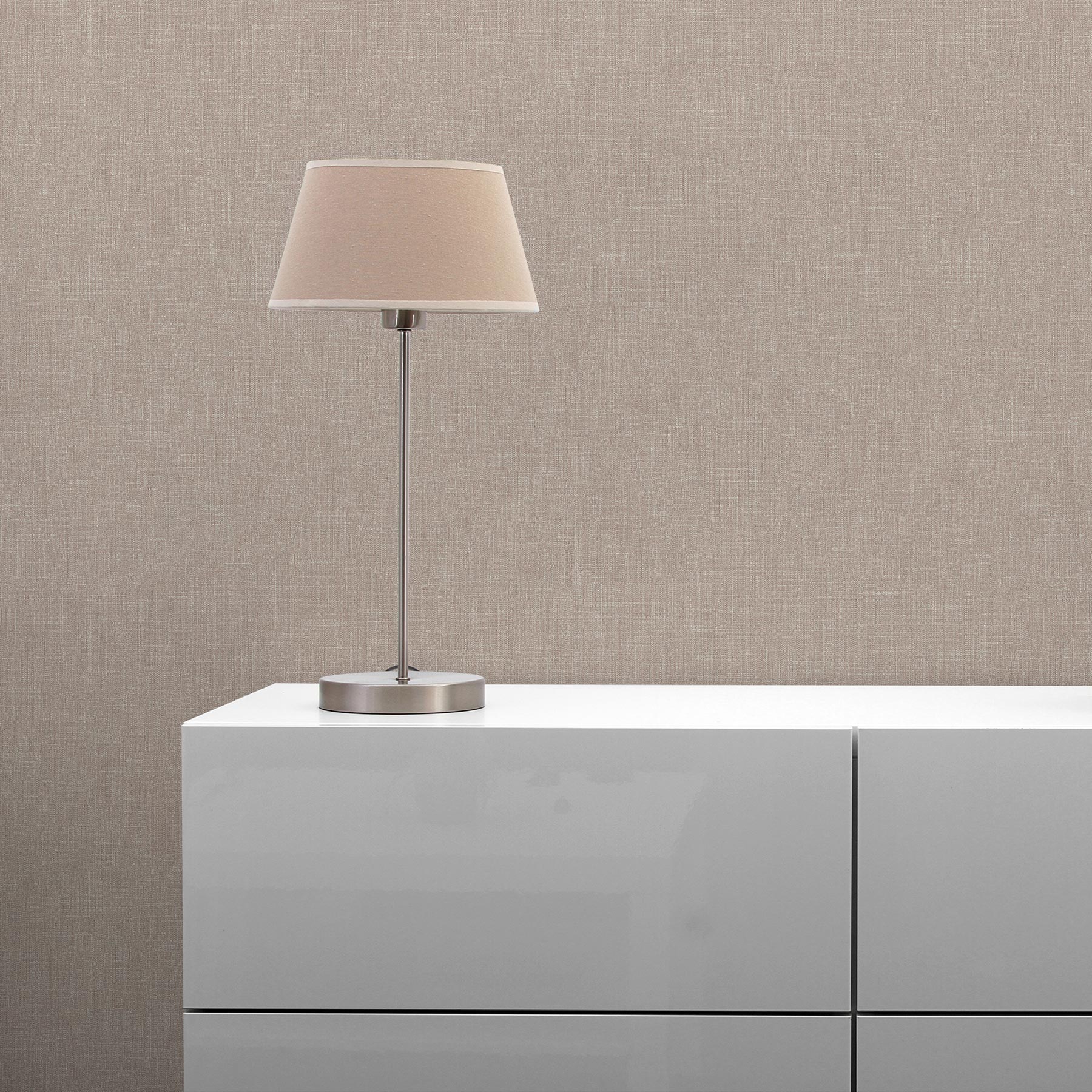 Tapete Uni M1-No.2782 | Vliestapete | Beige | Tapete Einfarbig | Unitapete