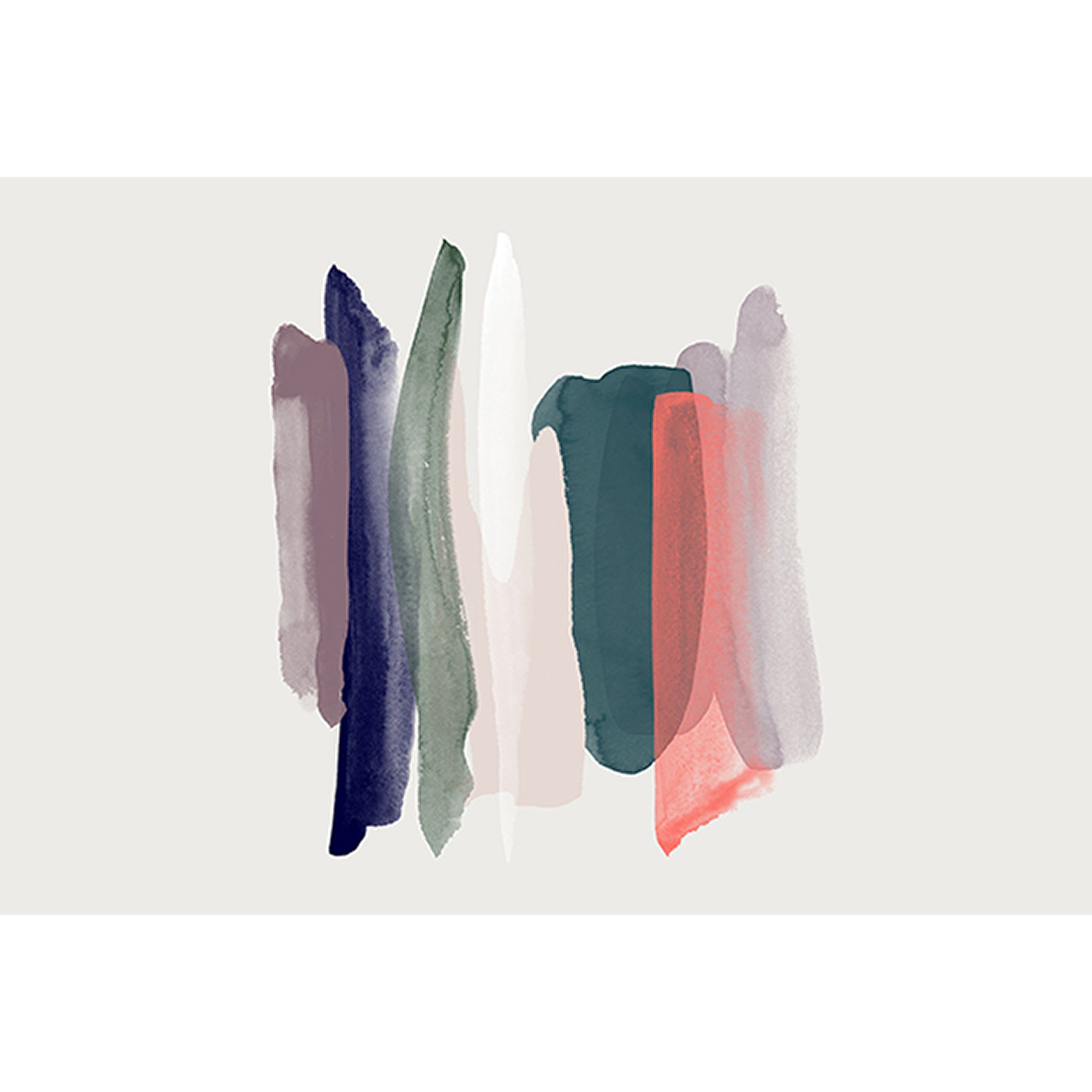 Tadessi Fototapete Modern M1-No.61071 Digitaldruck Tapete Bunt Grün - Abstrakt