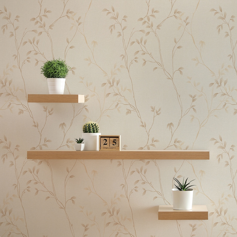 Tapete Valentin Blumen M1-No.11235 Vlies Beige Creme Tadessi 10.05 m x 0.53 m