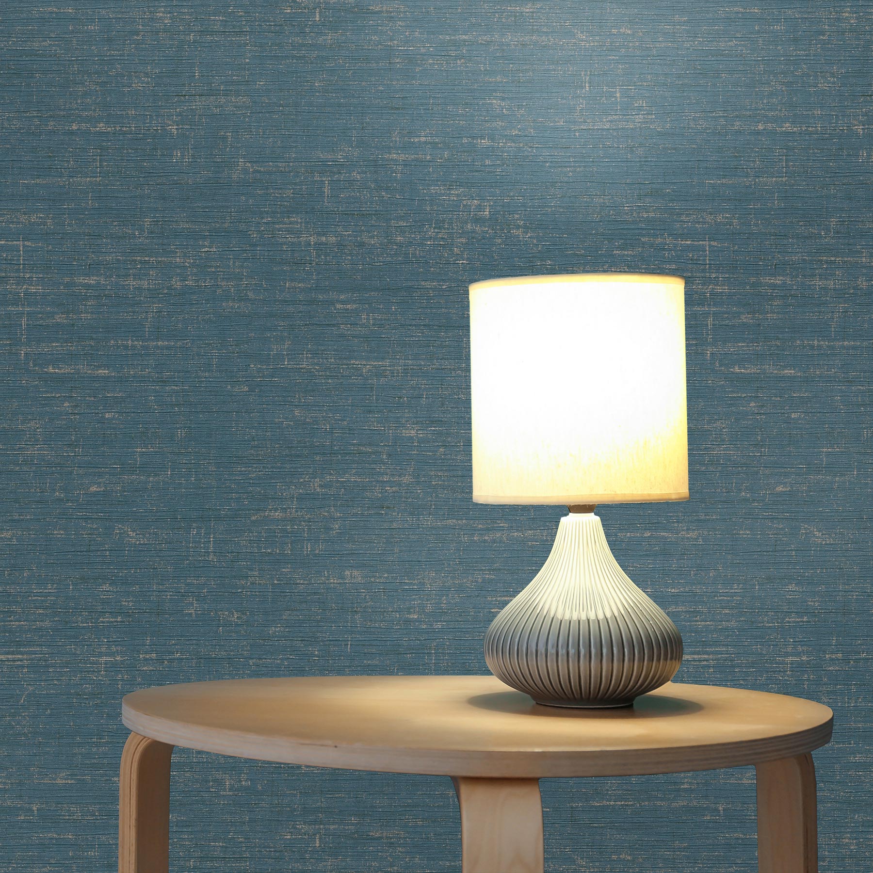 Tapete Uni M1-No.3300 | Vliestapete | Blau | Tapete Einfarbig | Unitapete