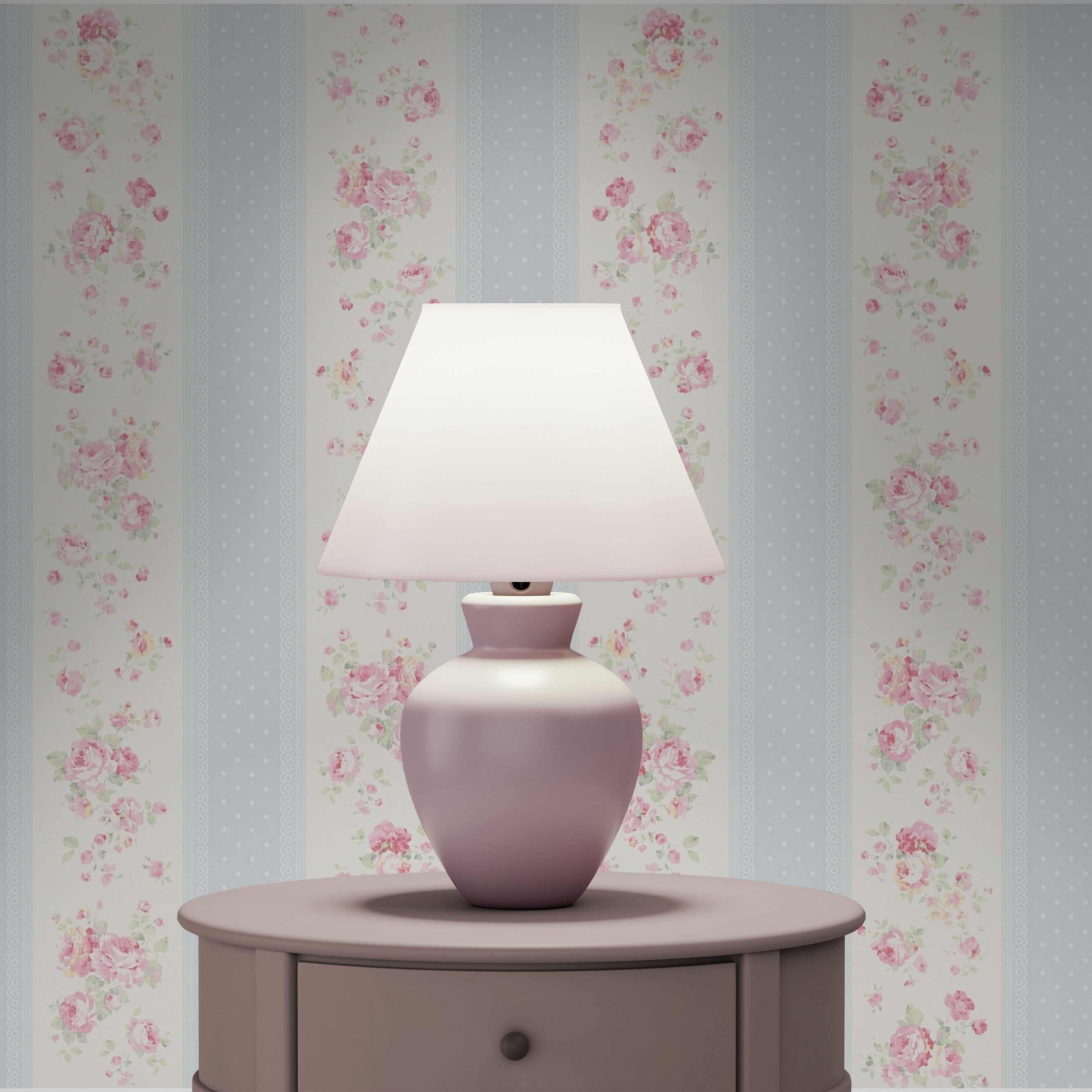 Tapete Pino Blumen M1-No.4281 Vlies Blau Weiß Floral Tadessi 10.05 x 0.53 m