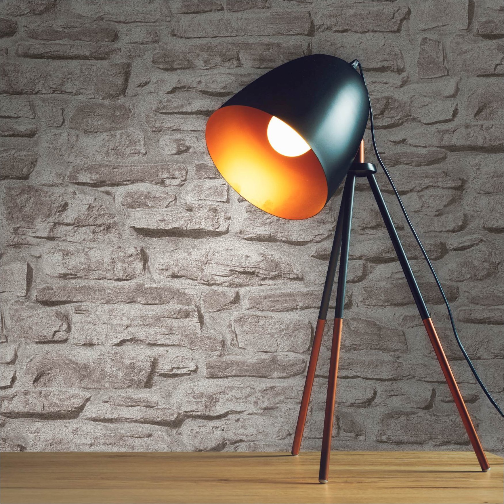 Tapete Steine M1-No.11563 | Vliestapete Stein-Optik | Greige | Grau | NaturSteine | Wohnzimmer