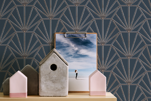 Moderne Daniel Hechter Tapete im Art Deco Stil