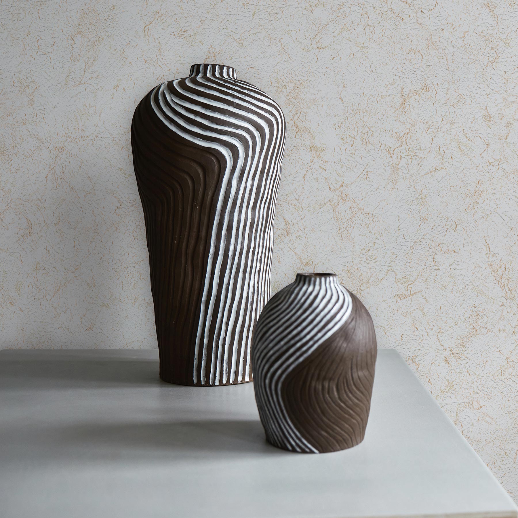 Tapete Vintage M1-No.3911 Papiertapete Weiß Vintagetapete Retro