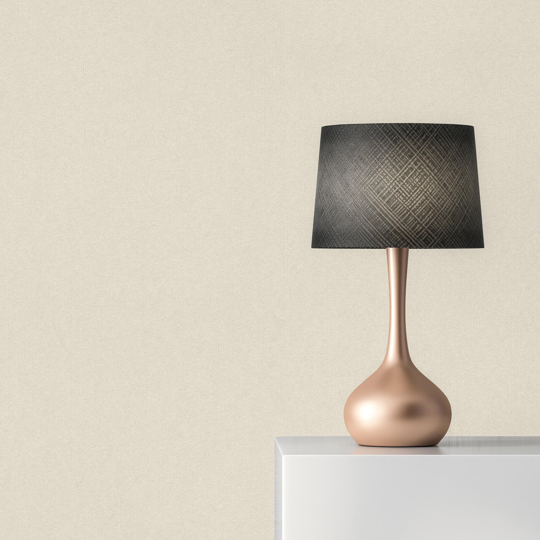 Tapete Uni M1-No.3193 | Vliestapete | Beige | Tapete Einfarbig | Unitapete