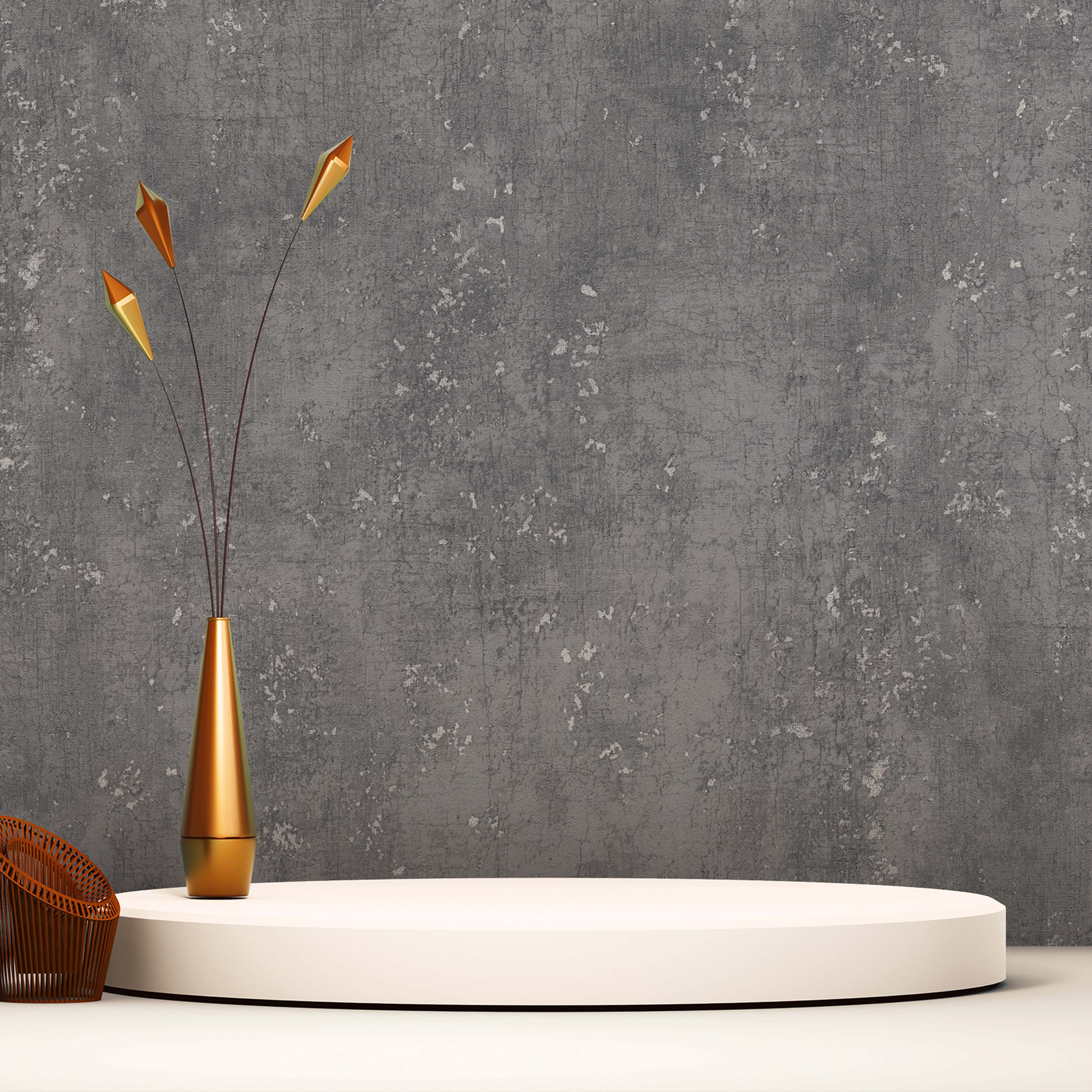 Tapete Beton Mio M1-No.585 | Vliestapete | Anthrazit | Modern | Betonoptik | Urban | Betonwand