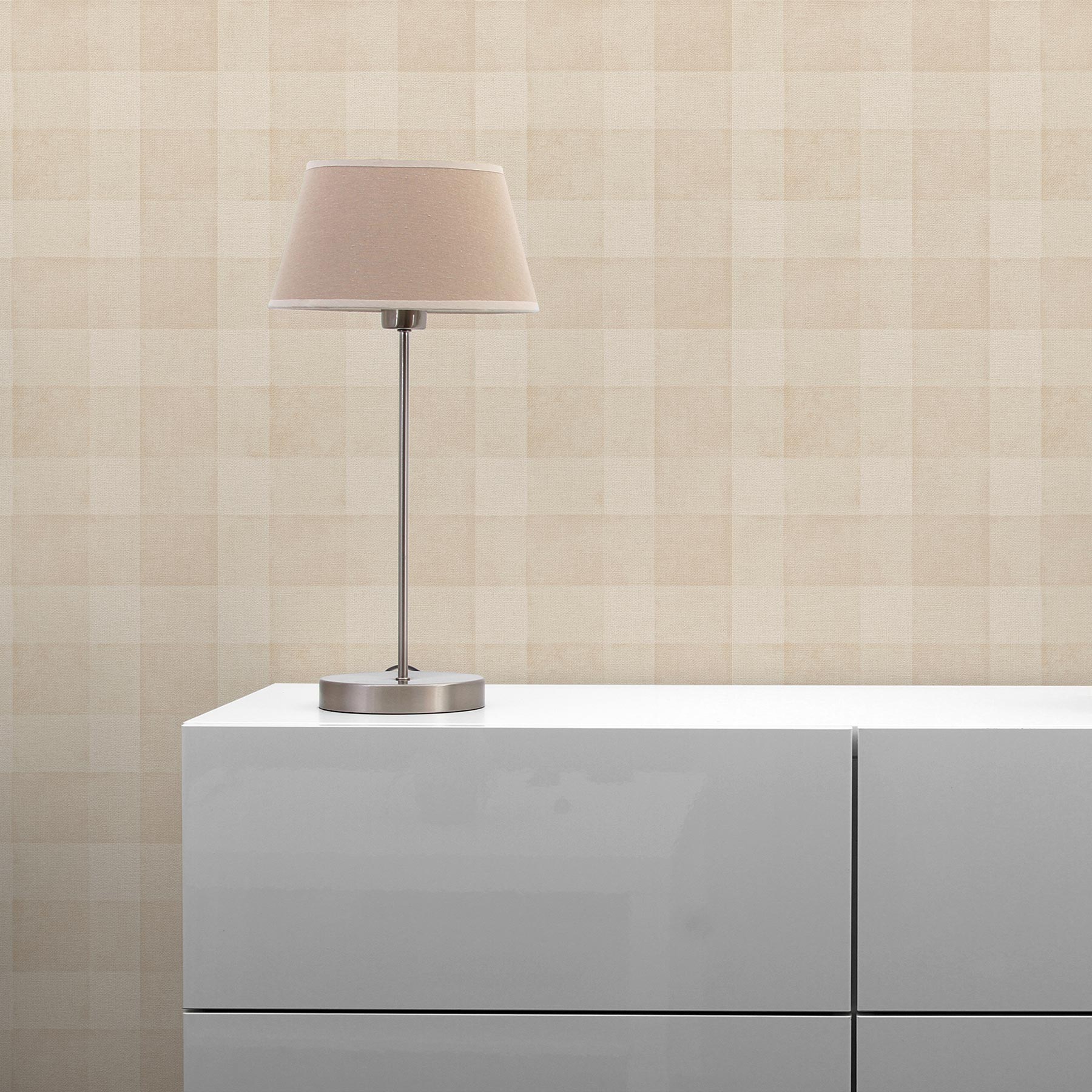 Tapete Streifen Lucca M1-No.3531 | Vliestapete | Beige | Geometrisch | Querstreifen