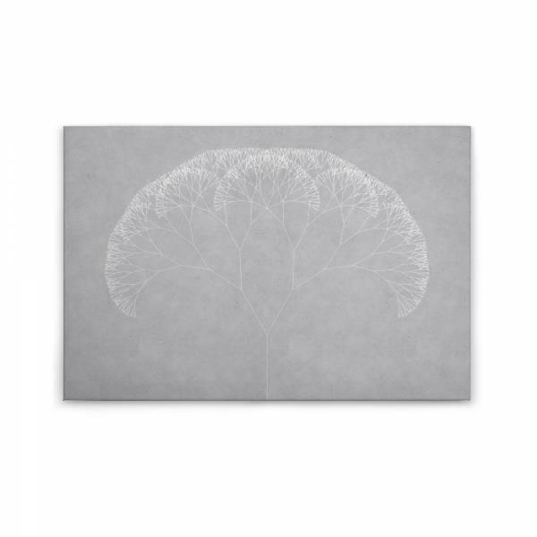 Leinwandbild Abstrakt M1-No.50154 | Wandbild 60 x 90 cm | Grau Weiß Keilrahmenbild Natur