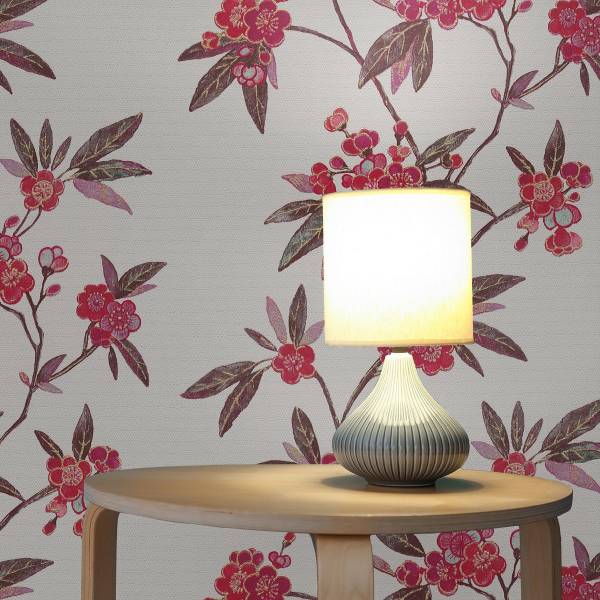 Tapete Blumen Mario M1-No.3117 | Vliestapete | Rot | Braun | Floral | Natur Tapete Blumen Mario M1-No.3117 | Vliestapete | Rot | Braun | Floral | Natur