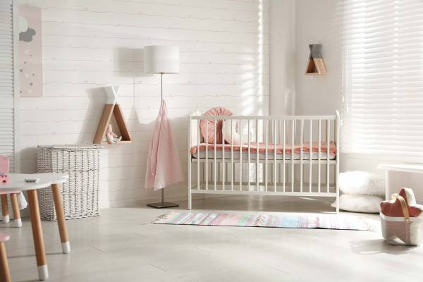Tapete Kinderzimmer M1-No.757 | Vliestapete | Rosa | Weiß | Streifentapete
