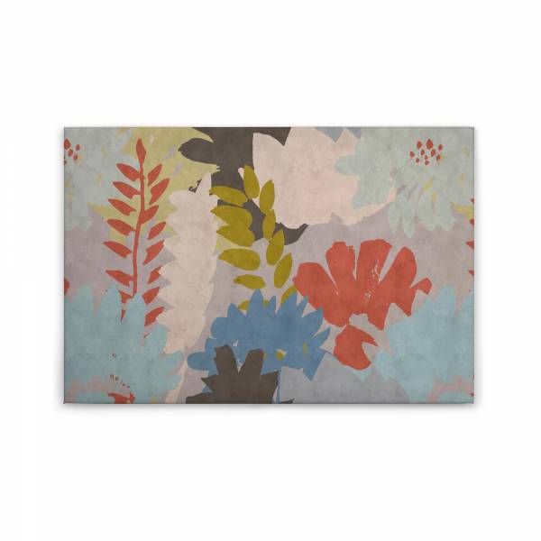 Leinwandbild Abstrakt M1-No.50231 | Wandbild 60 x 90 cm | Bunt Rot Keilrahmenbild Natur
