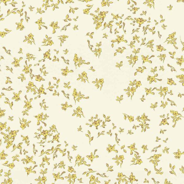 Design Tapete Versace 4 | No. 10226 | Vliestapete Blumenoptik | 0.70 m x 10.05 m | Gold